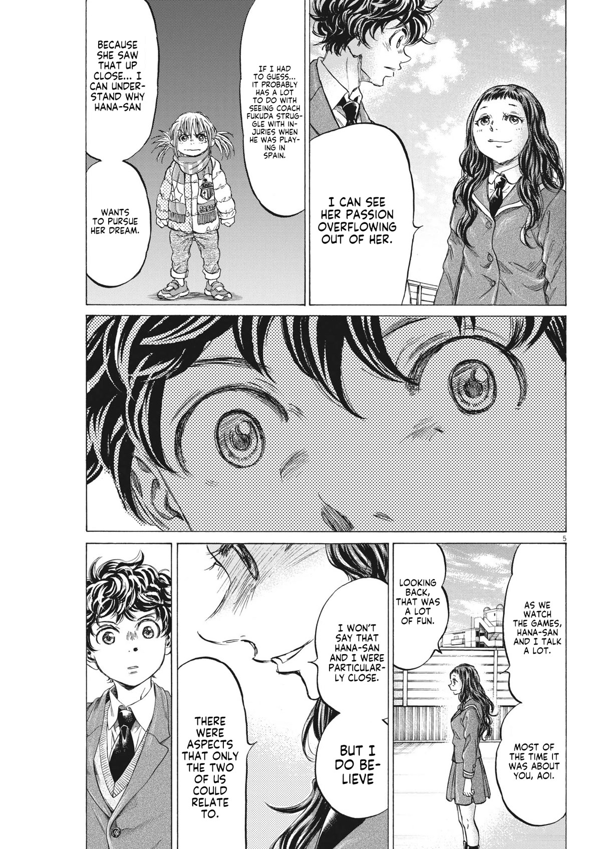 Ao Ashi - Chapter 315: Present