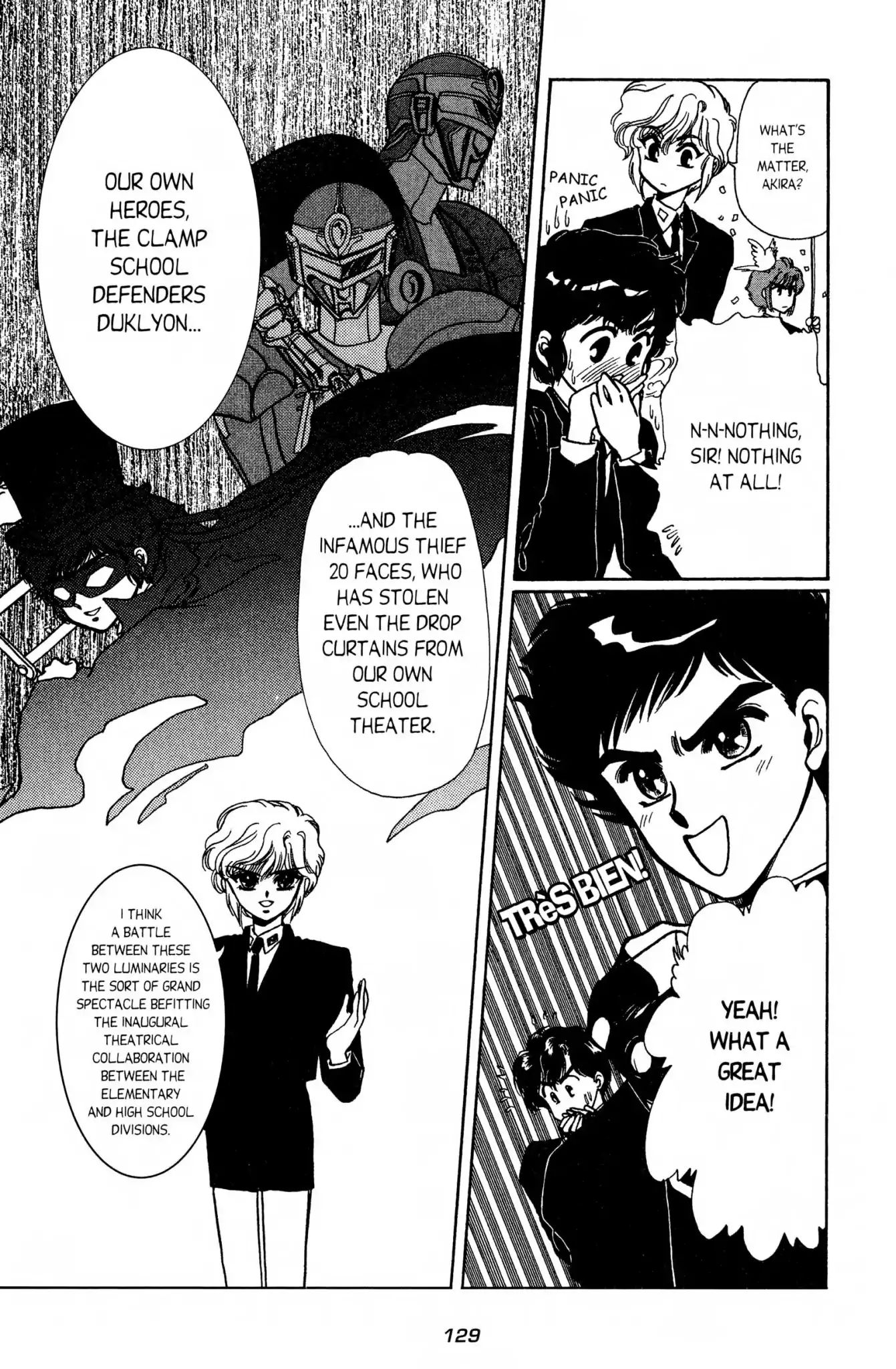 Duklyon: Clamp School Defenders - Vol.1 Chapter 6: Clamp School Defenders Duklyon Vs. The Man With 20 Faces