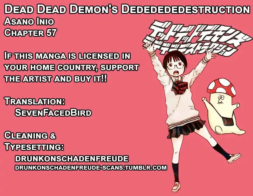 Dead Dead Demon's Dededededestruction - Chapter 57