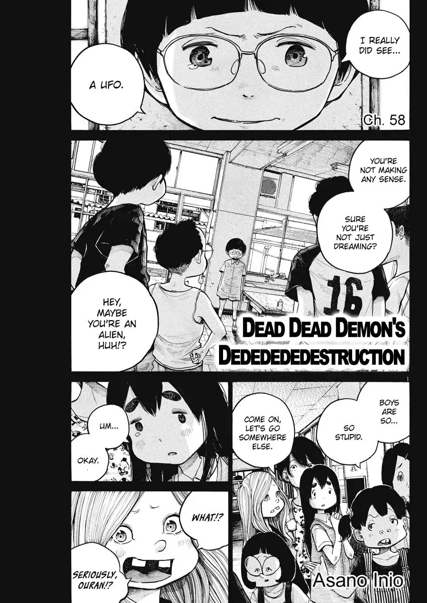 Dead Dead Demon's Dededededestruction - Chapter 58