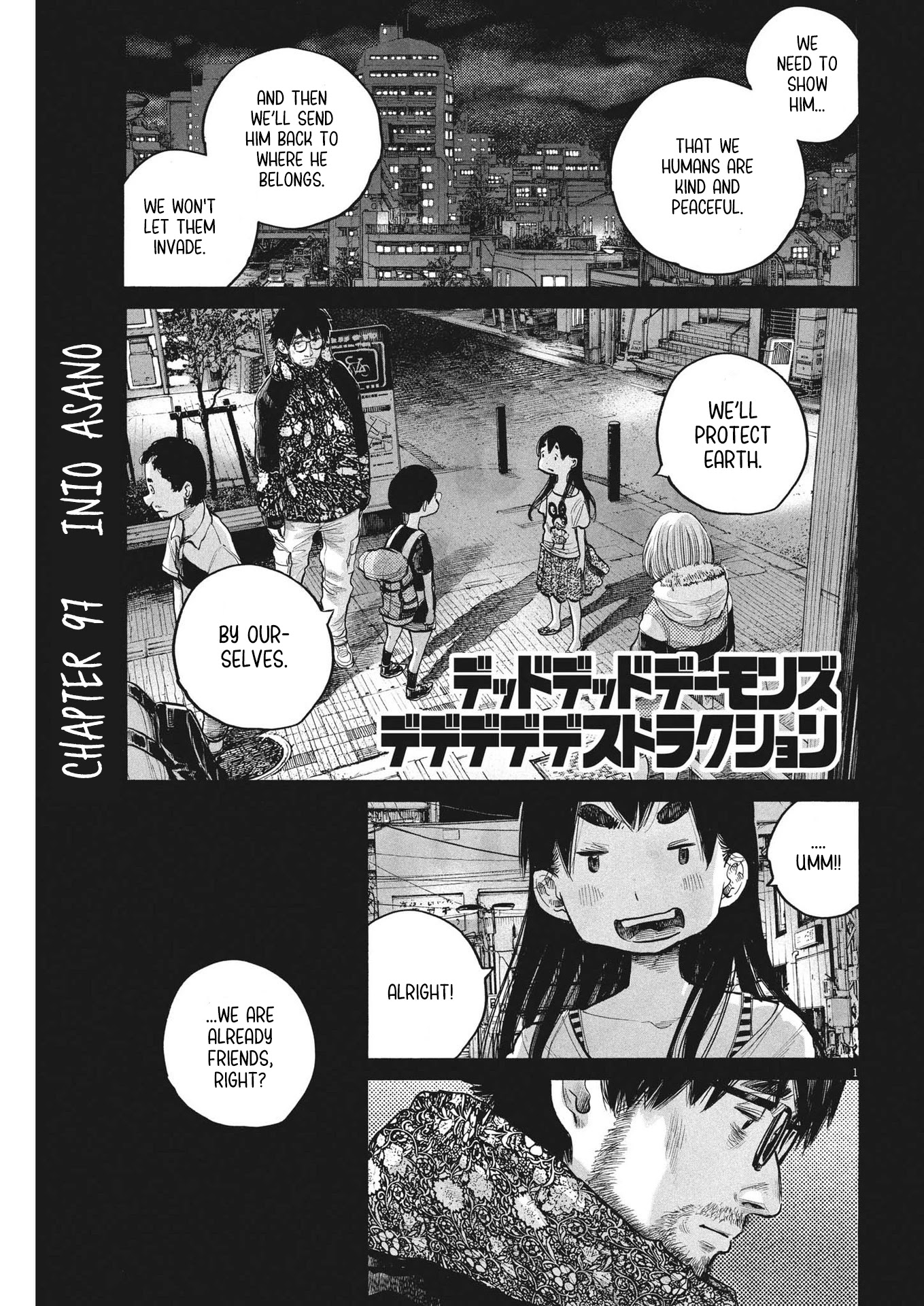 Dead Dead Demon's Dededededestruction - Chapter 97