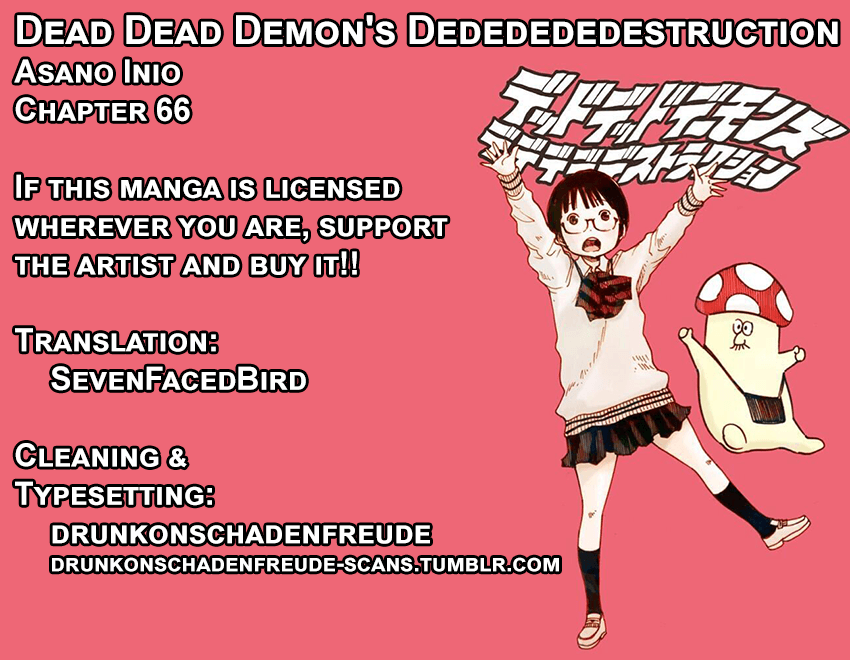 Dead Dead Demon's Dededededestruction - Chapter 66