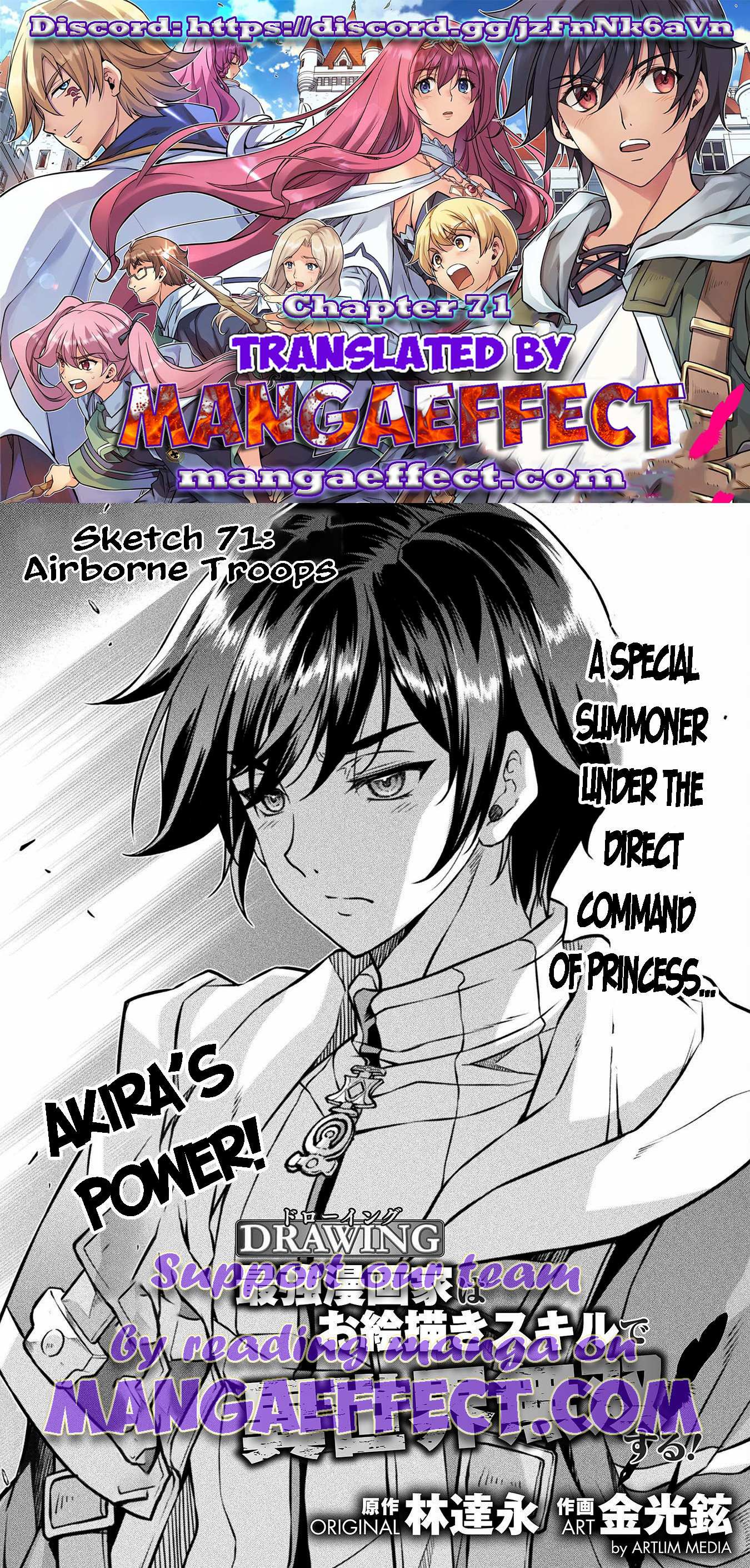 Drawing: The Greatest Mangaka Becomes A Skilled “Martial Artist” In Another World - Chapter 71