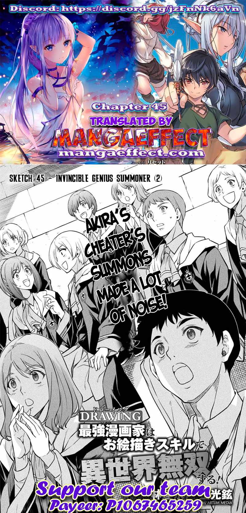 Drawing: The Greatest Mangaka Becomes A Skilled “Martial Artist” In Another World - Chapter 45