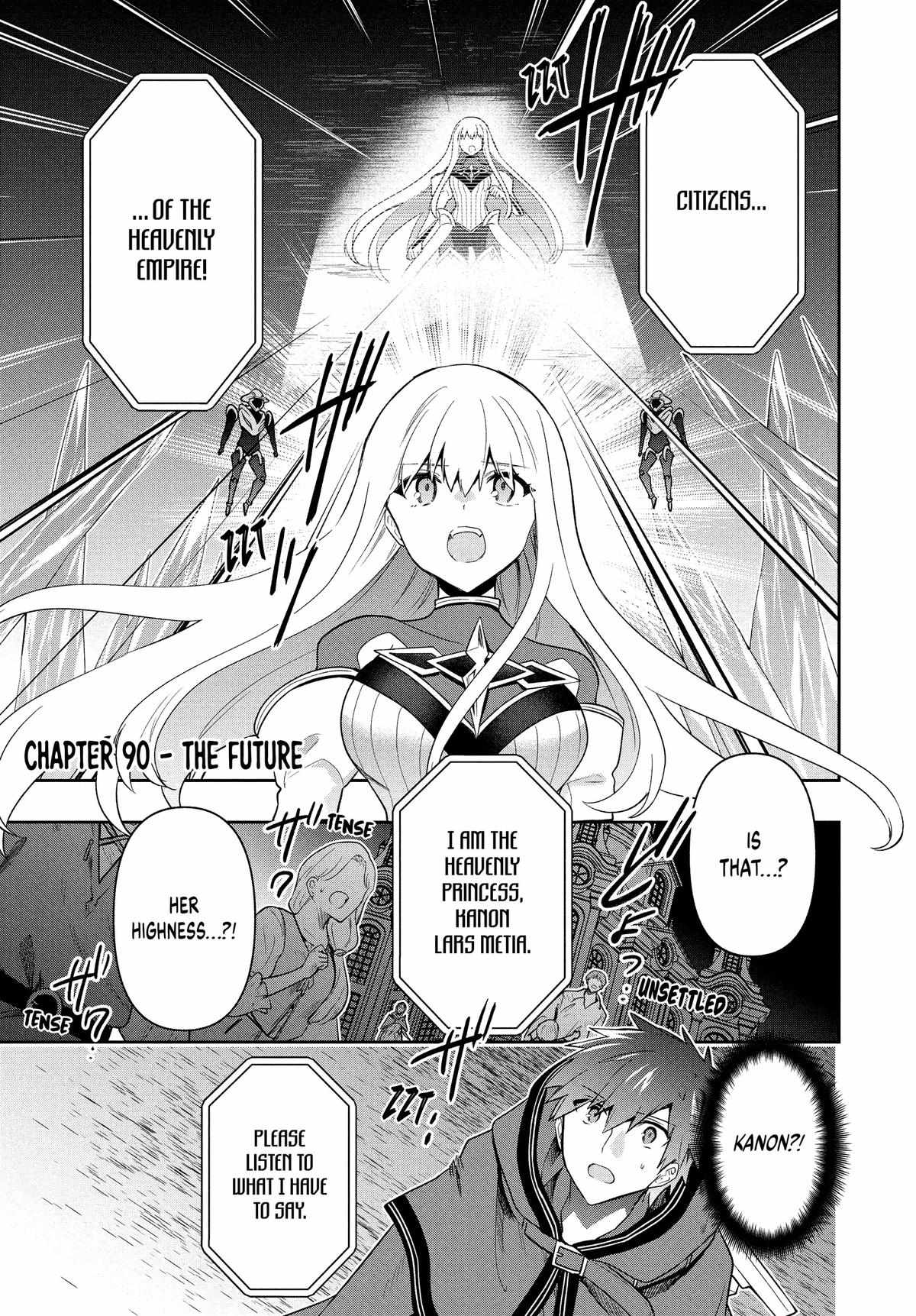 Roku-Hime Wa Kami Goei Ni Koi Wo Suru: Saikyou No Shugo Kishi, Tenseishite Mahou Gakuen Ni Iku - Chapter 90