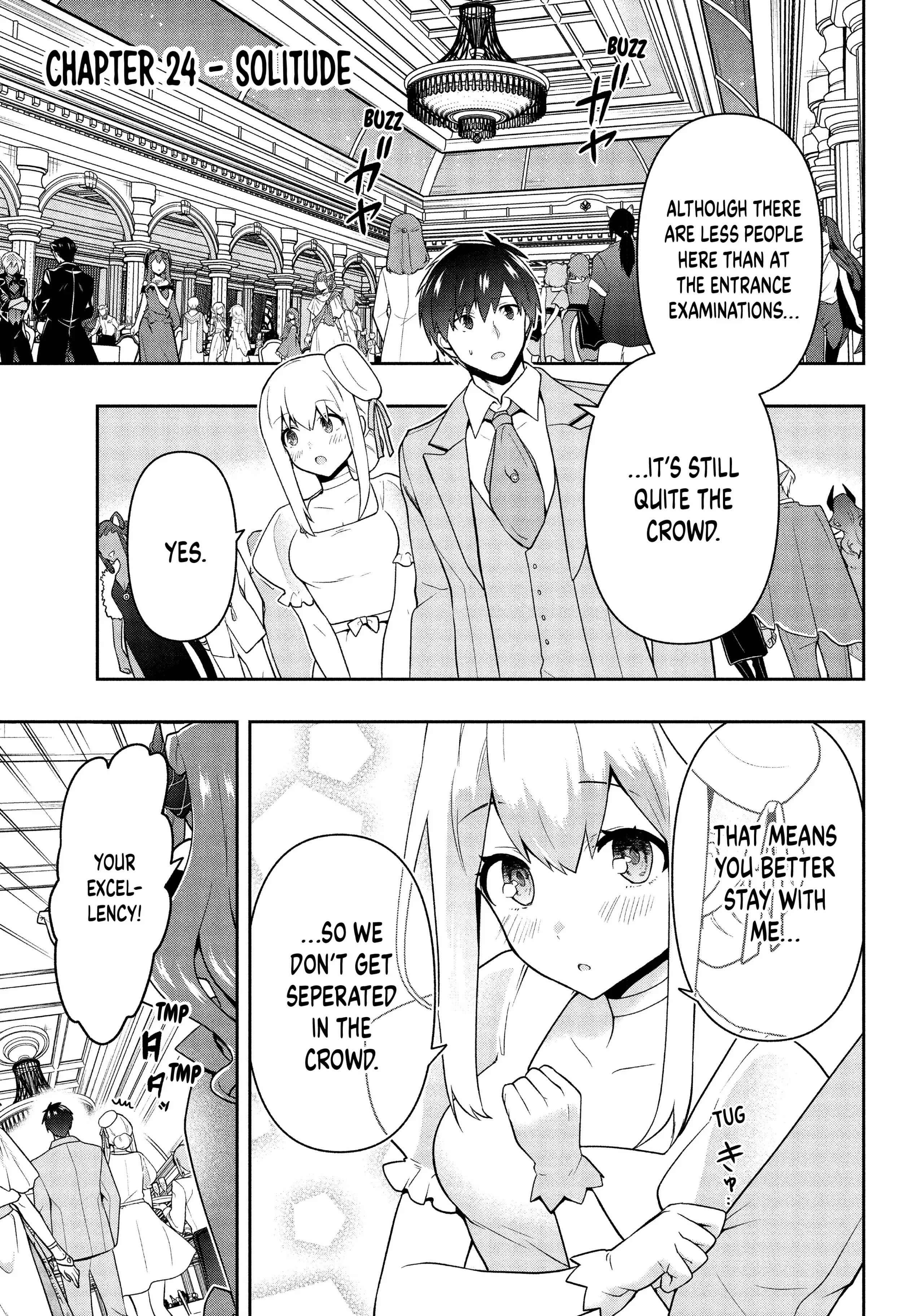 Roku-Hime Wa Kami Goei Ni Koi Wo Suru: Saikyou No Shugo Kishi, Tenseishite Mahou Gakuen Ni Iku - Chapter 24