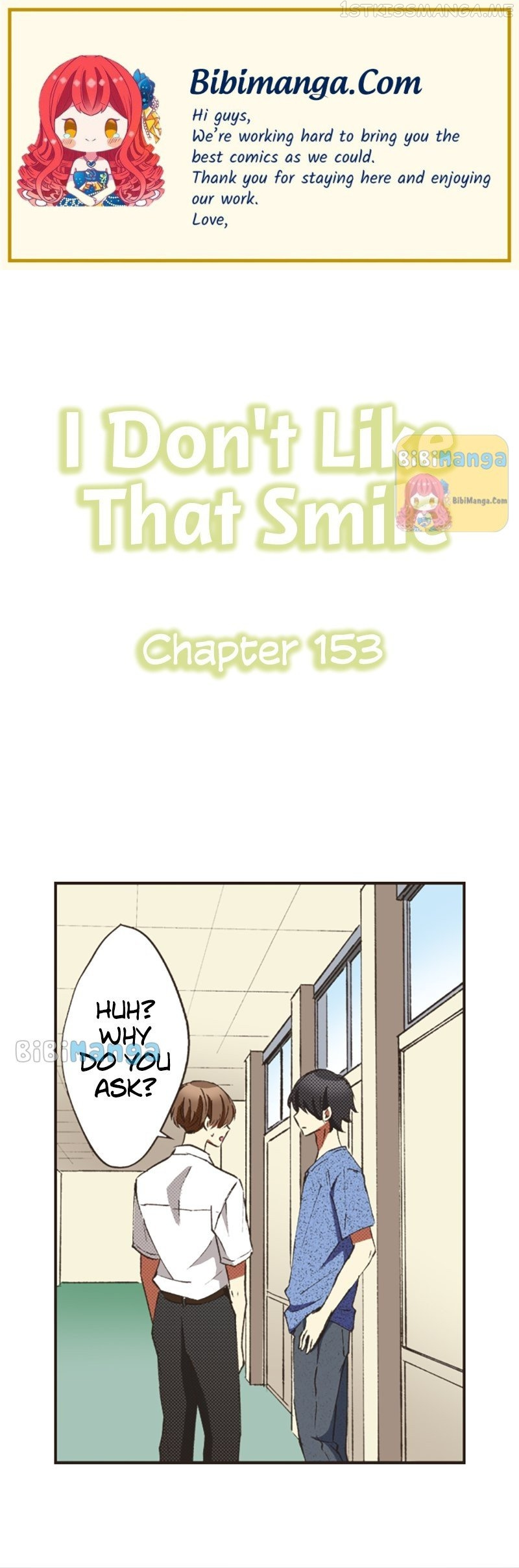 I Don’t Like That Smile - Chapter 153