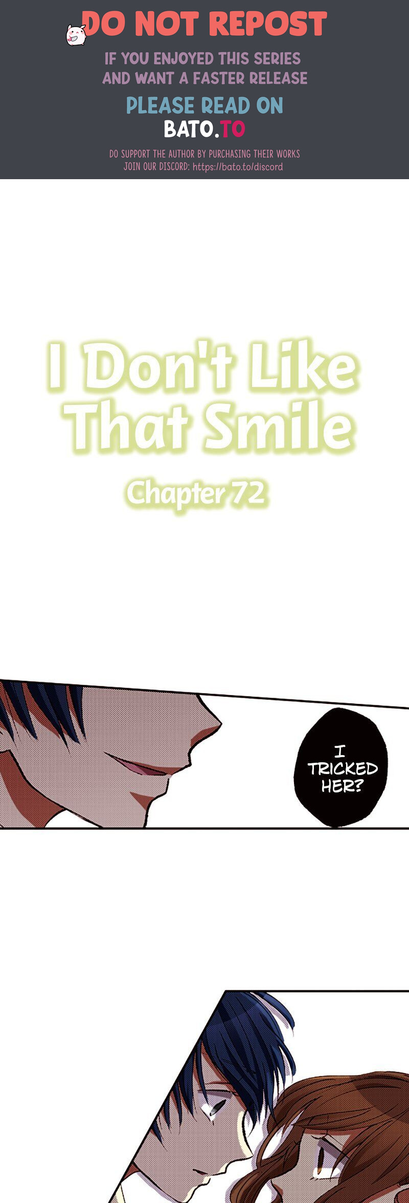 I Don’t Like That Smile - Chapter 72