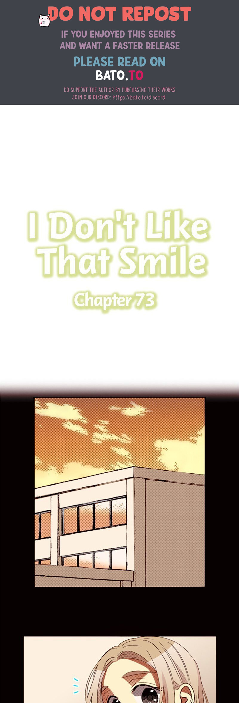 I Don’t Like That Smile - Chapter 73