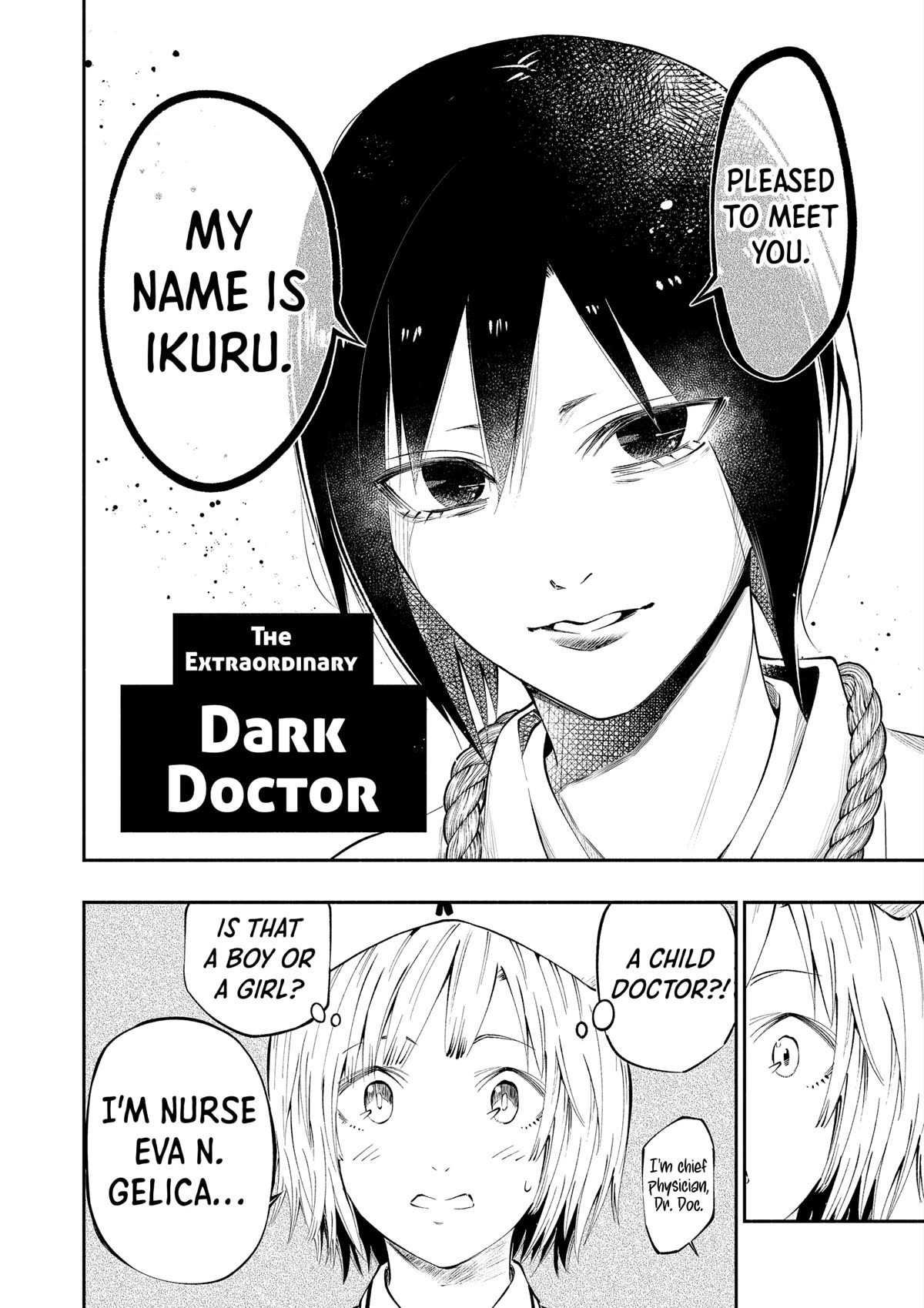 The Dark Doctor Ikuru - Chapter 1