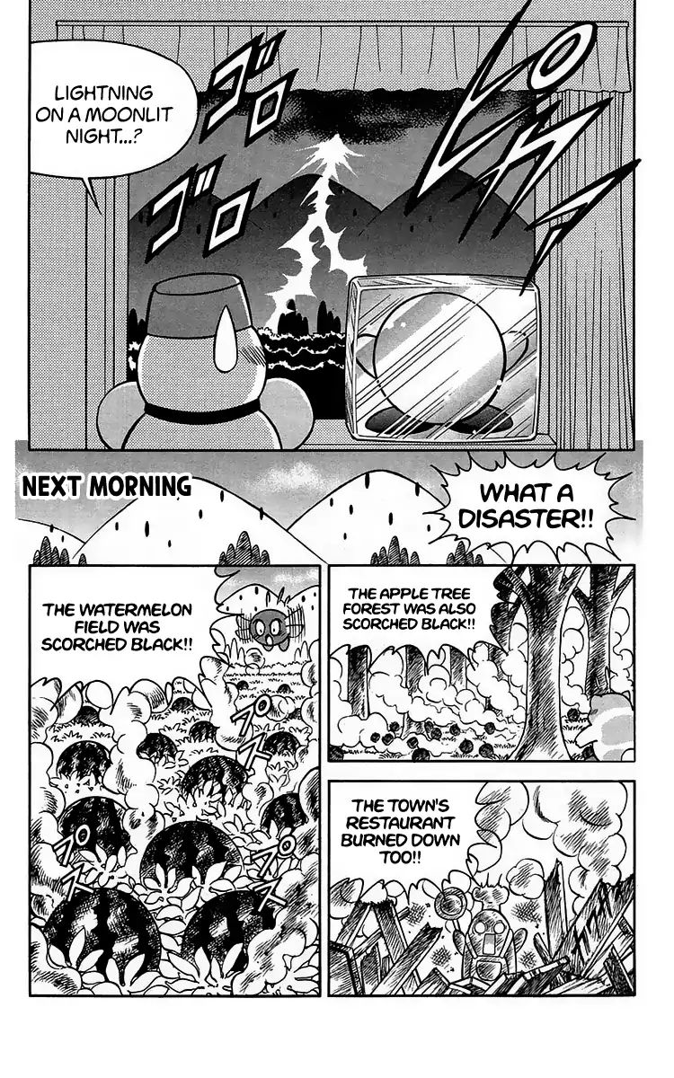 Kirby Of The Stars - Pupupu Hero - Vol.1 Chapter 2: Scorched Black By Mysterious Lightning?!