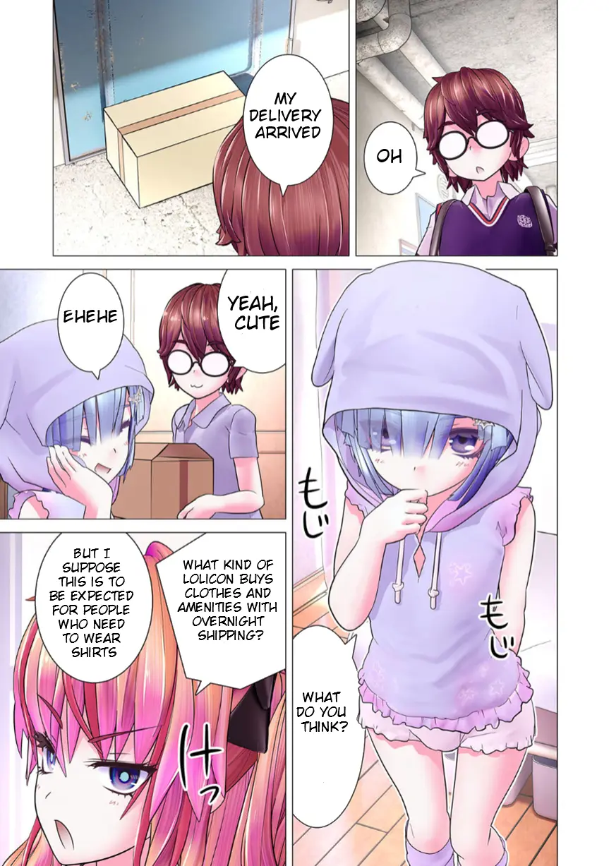 Kakushite! Makina-San!! - Vol.2 Chapter 9: Makina-San Goes In For A Kiss