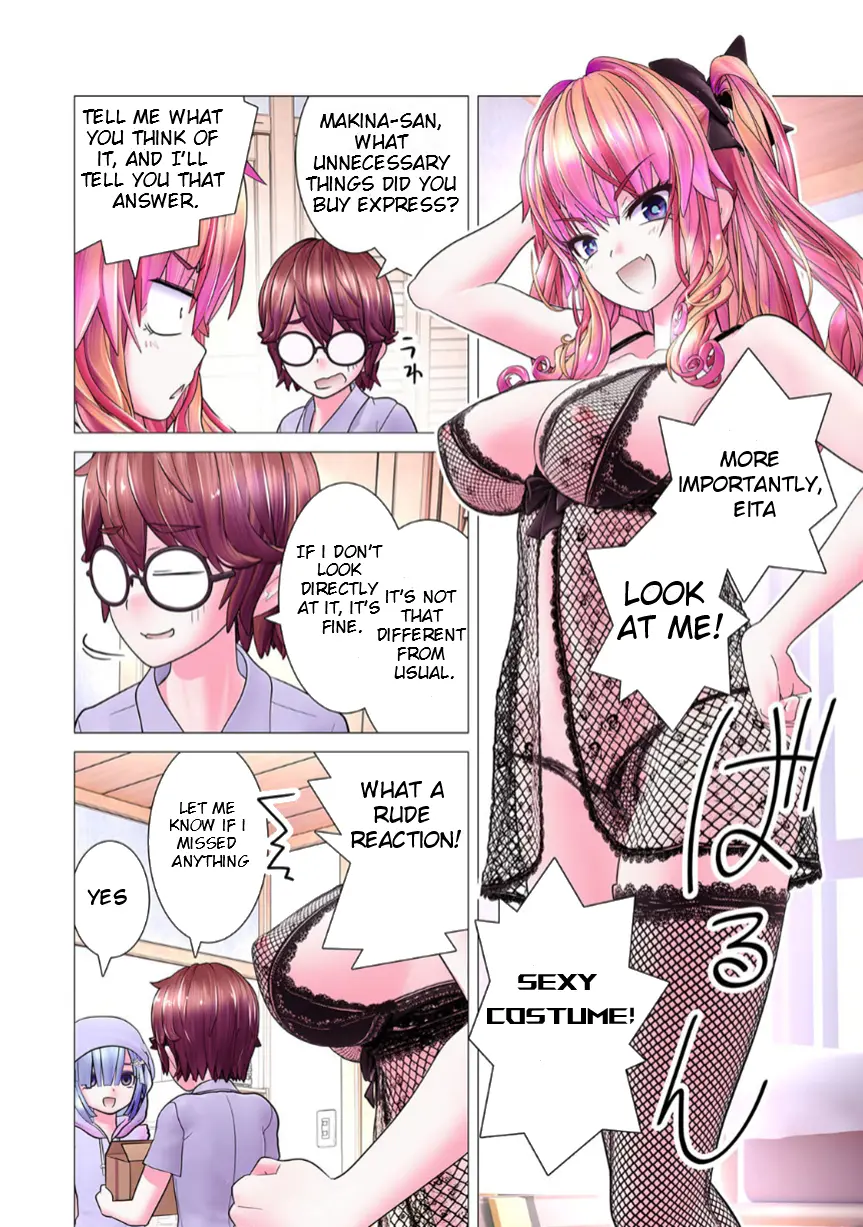 Kakushite! Makina-San!! - Vol.2 Chapter 9: Makina-San Goes In For A Kiss