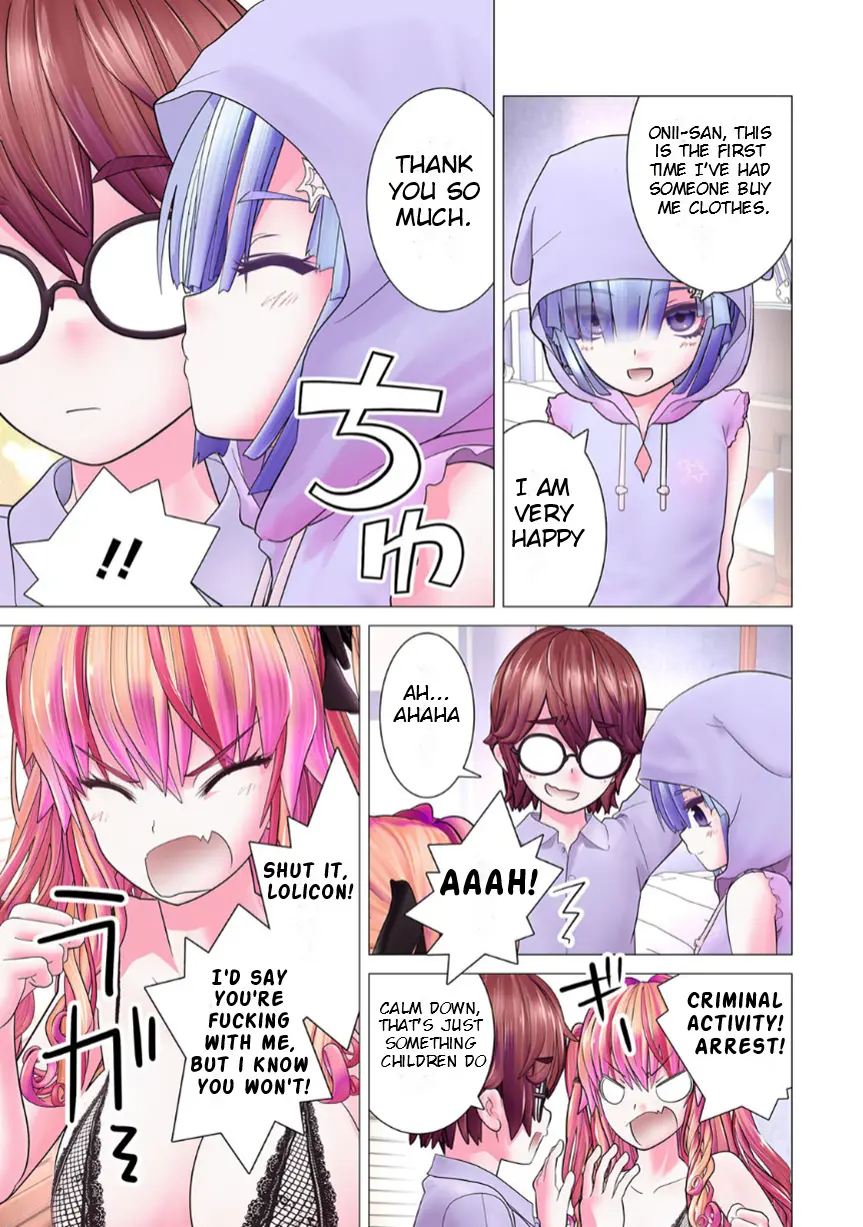 Kakushite! Makina-San!! - Vol.2 Chapter 9: Makina-San Goes In For A Kiss