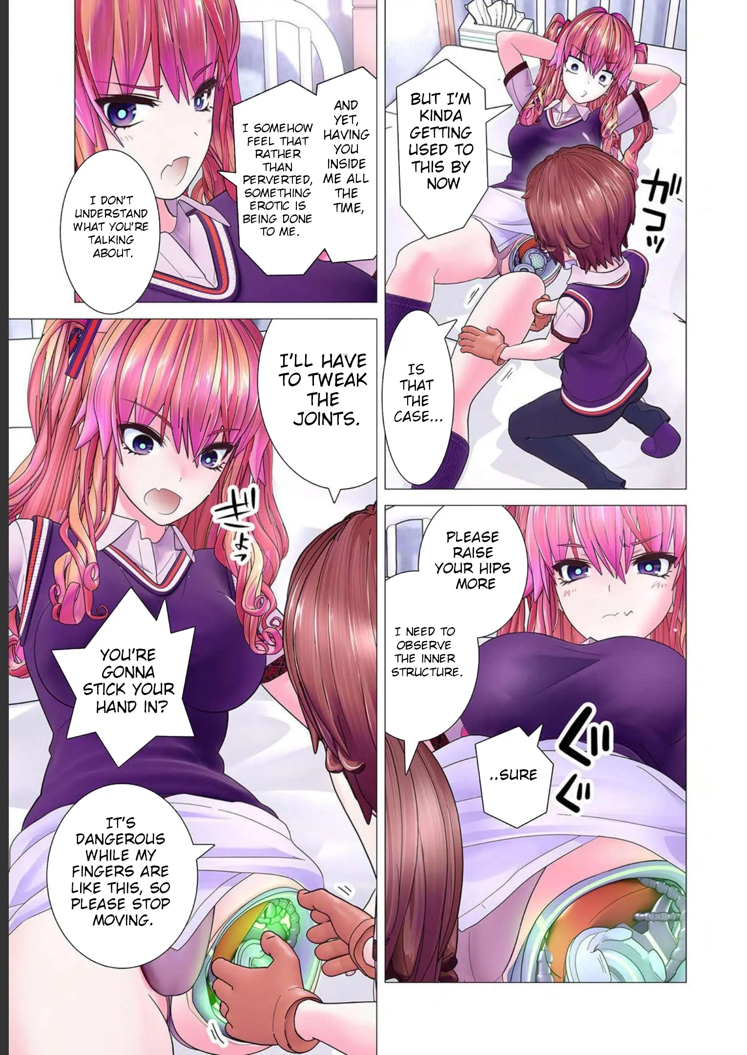 Kakushite! Makina-San!! - Vol.1 Chapter 5: Makina Goes To Bed