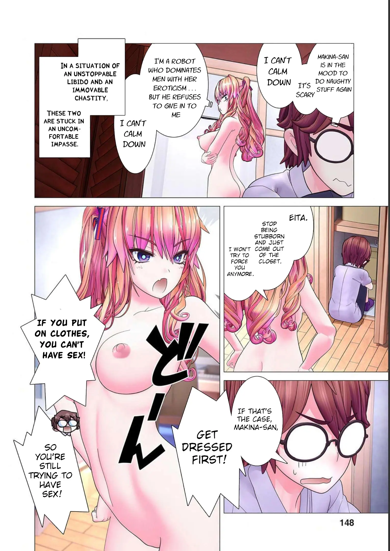 Kakushite! Makina-San!! - Vol.1 Chapter 5.5: Makina-San Is- (Vol. 1 Extras)