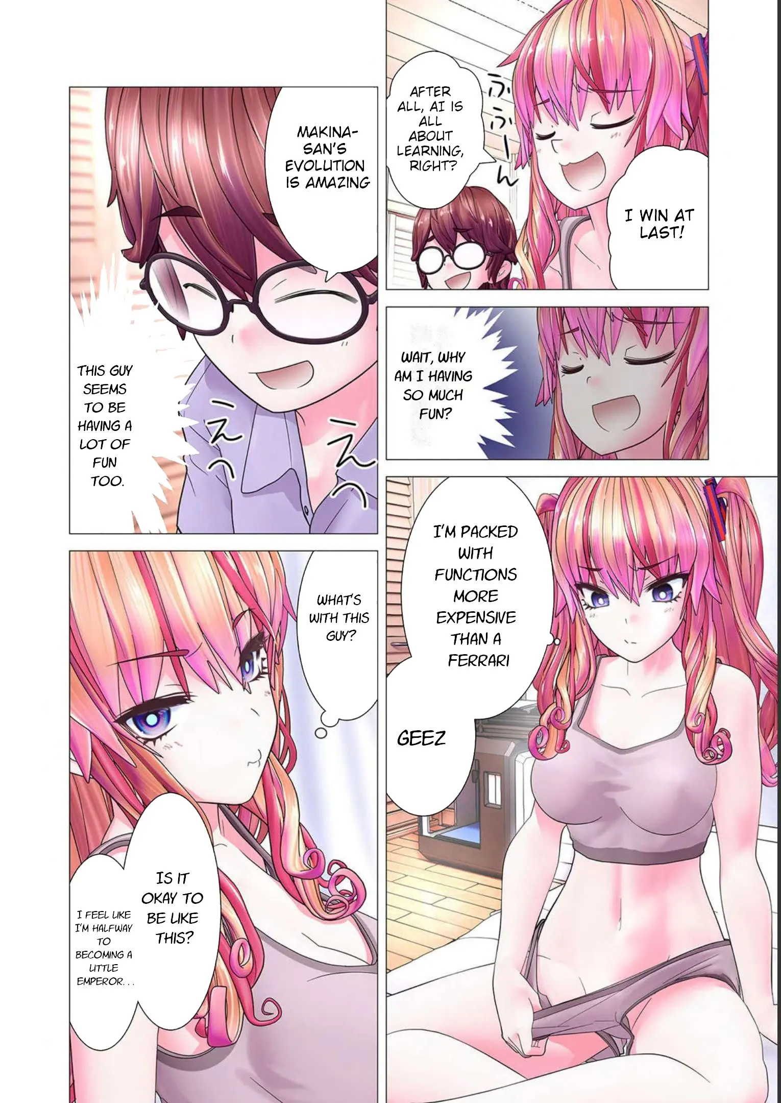 Kakushite! Makina-San!! - Vol.1 Chapter 5.5: Makina-San Is- (Vol. 1 Extras)