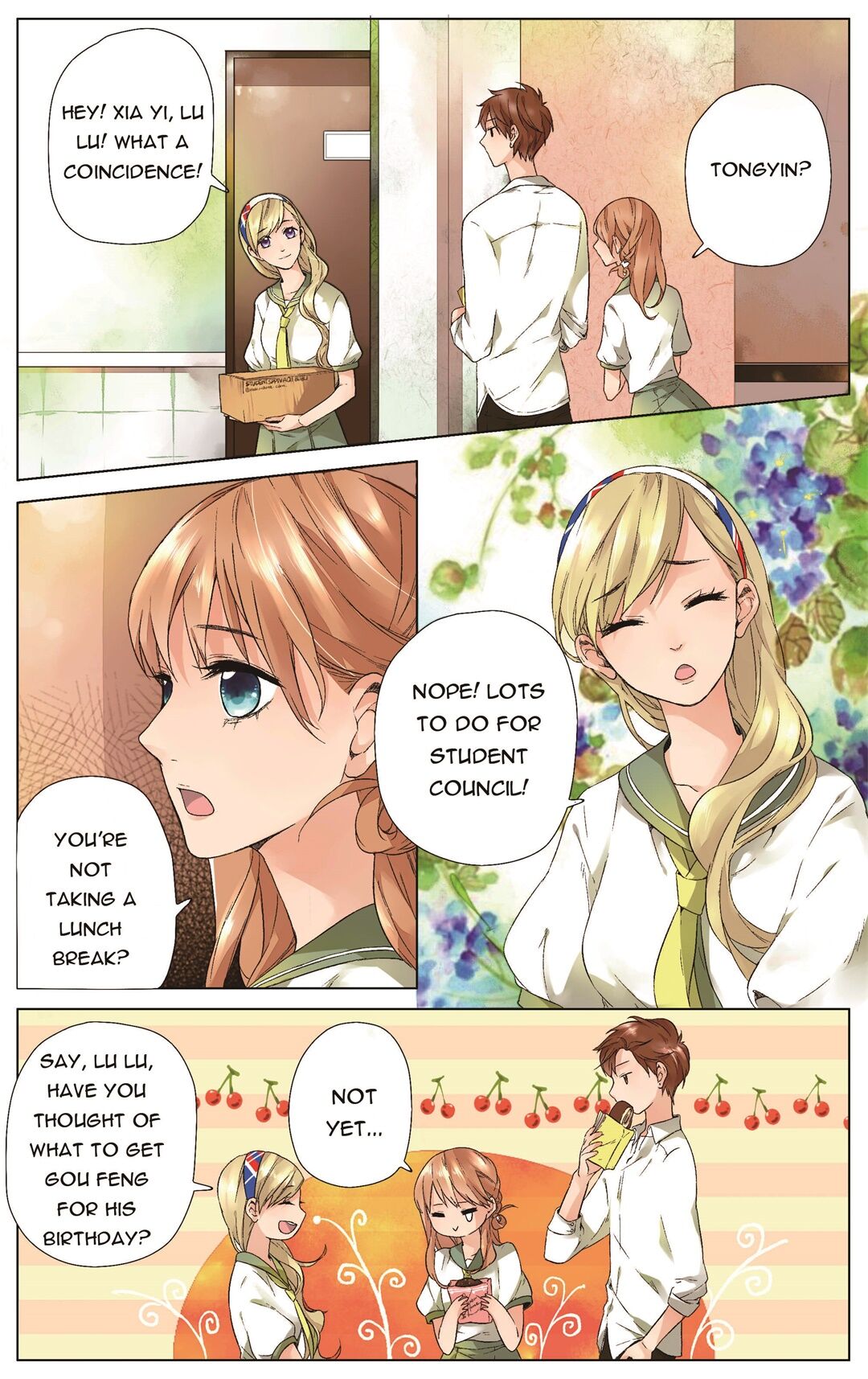 Love Like Cherry Blossoms - Chapter 7