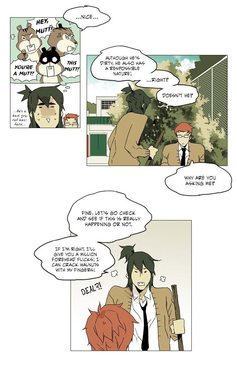 School In The Wild - Chapter 22 : There Are Times Even A Squirrel Falls From A Tree... (1)