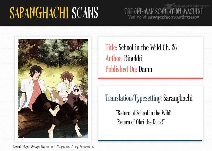 School In The Wild - Chapter 26