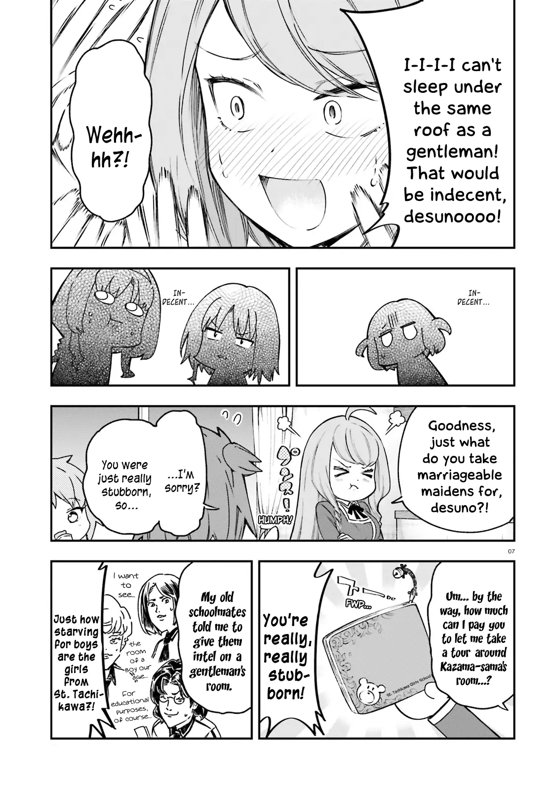 D-Frag! - Chapter 161: That Would Be Indecent, Desunoooo!