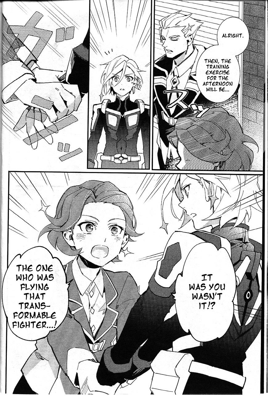 Macross Delta Kuroki Tsubasa No Shiro Kishi - Chapter 3 : The Newly Blowing Wind