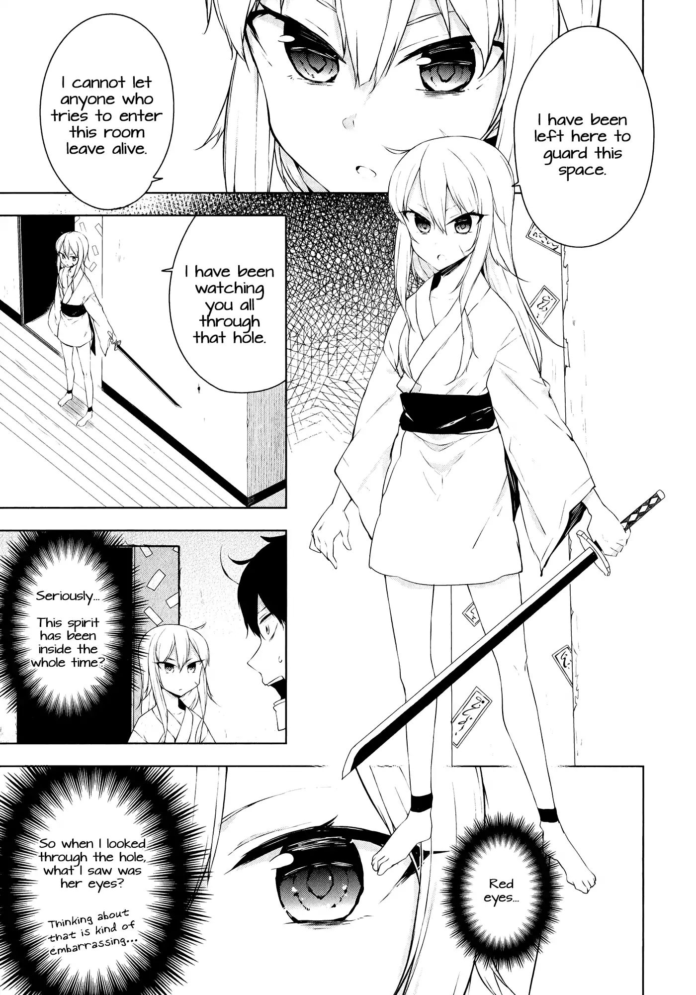 Kabe Ni Mary.com - Vol.2 Chapter 9: Eyes From A Hole