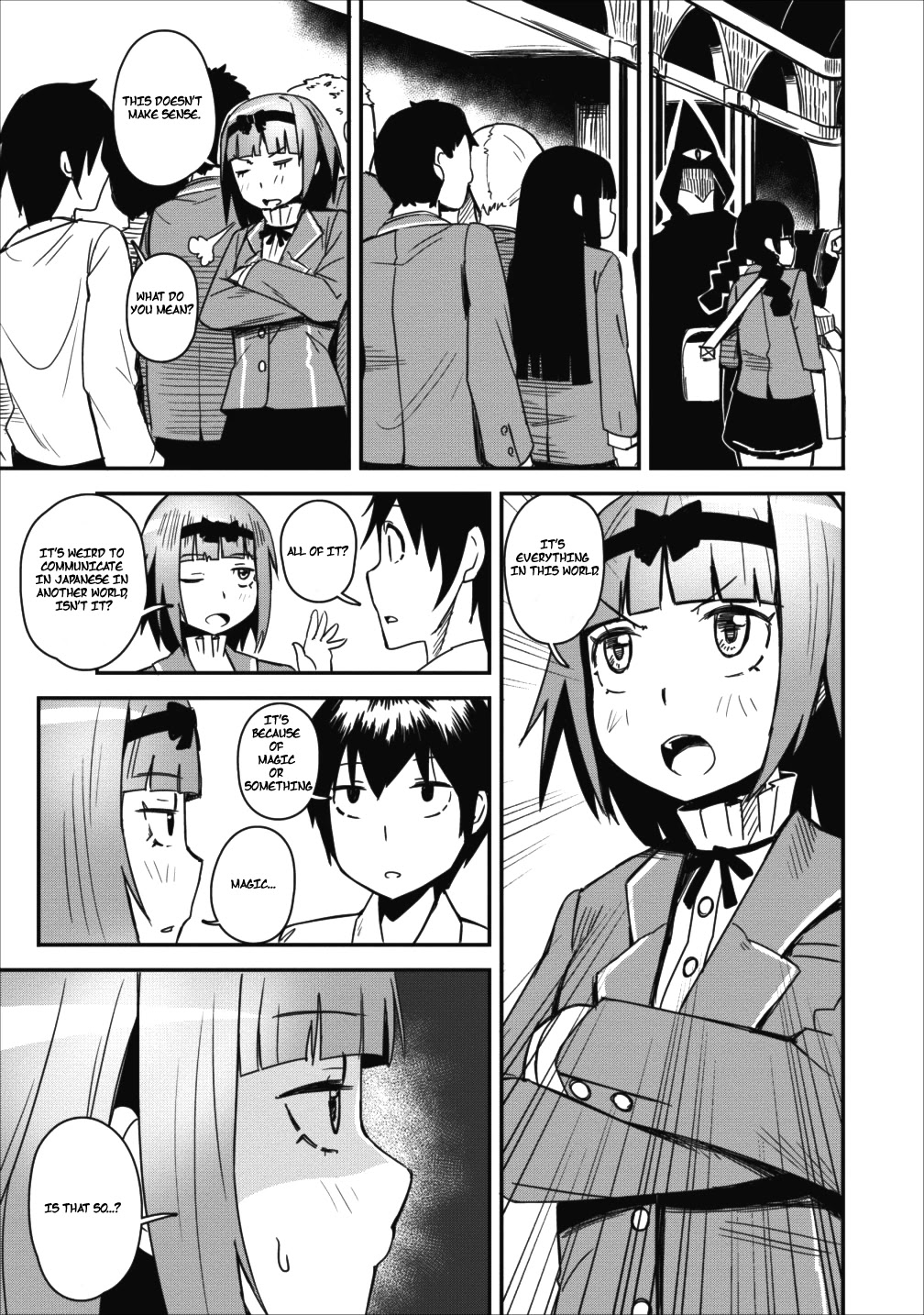 Class-Goto Shuudan Teni Shimashita Ga, Ichiban Tsuyoi Ore Wa Saijaku No Shounin Ni Gisouchuu - Chapter 2