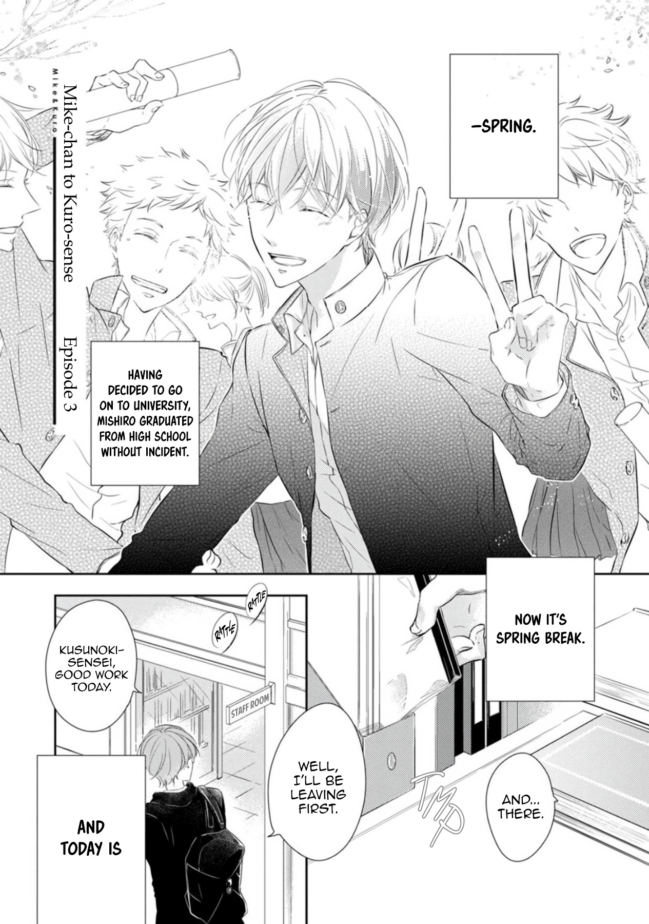 Mike-Chan To Kuro-Sensei - Chapter 3