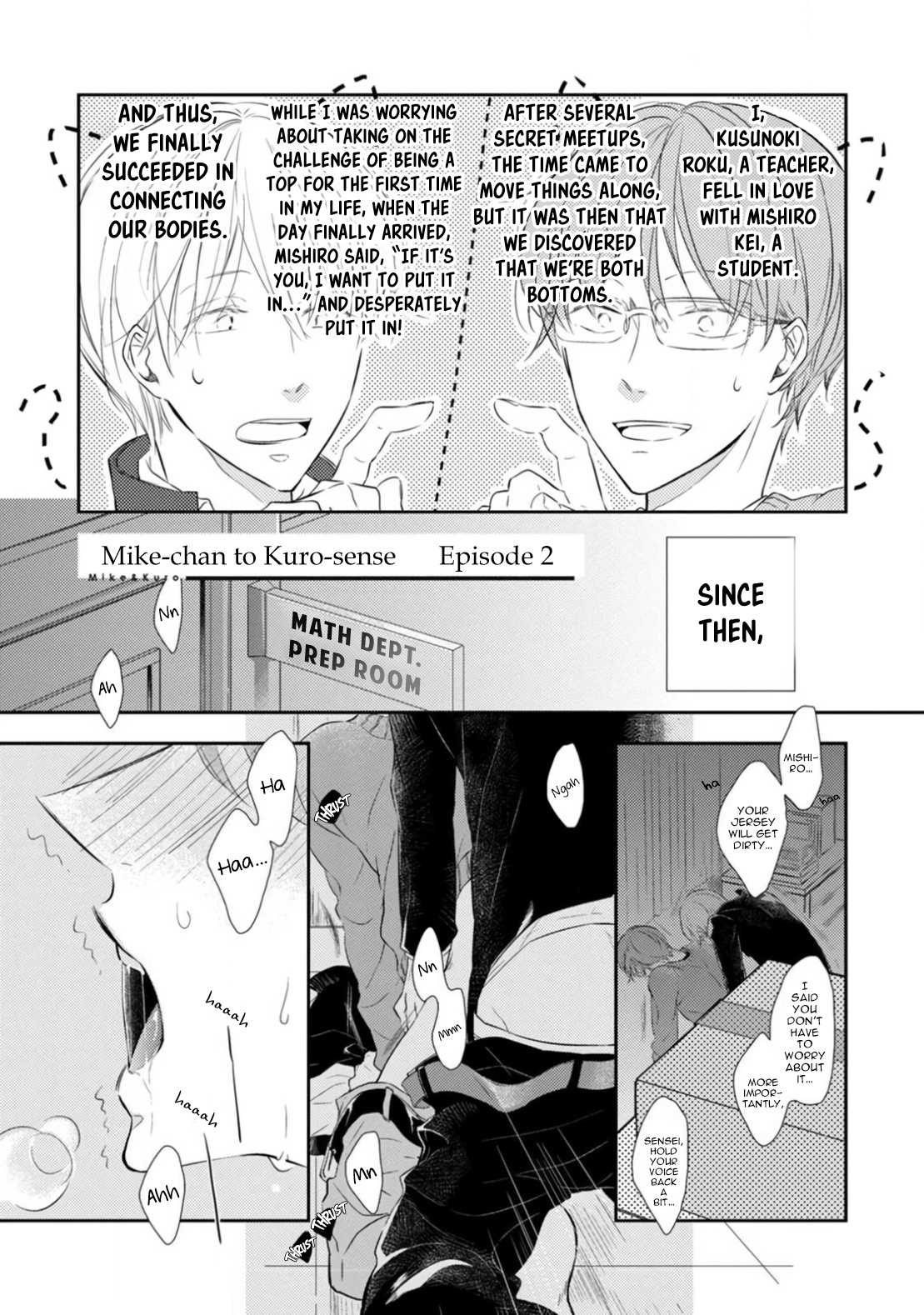 Mike-Chan To Kuro-Sensei - Chapter 2