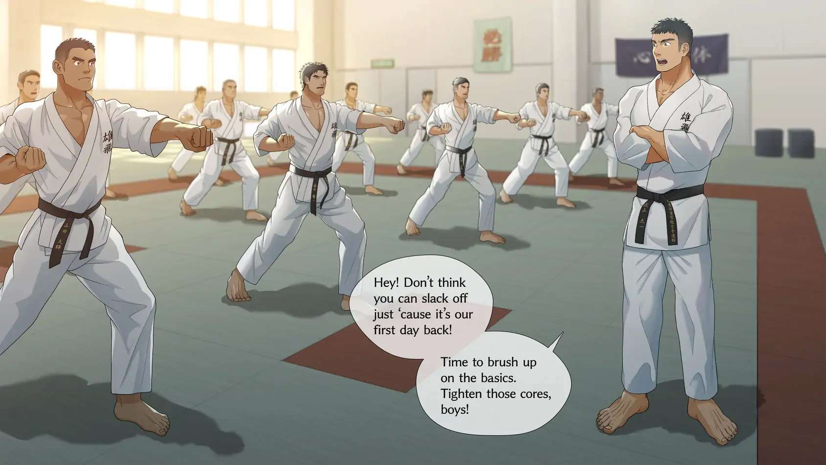 Time Stop Target, Karate Club Captain - Chapter 1