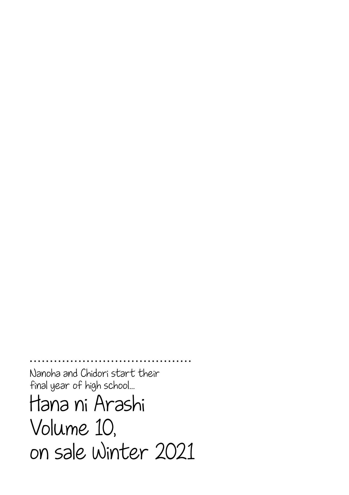 Hana Ni Arashi - Chapter 109: Advice From A Senpai