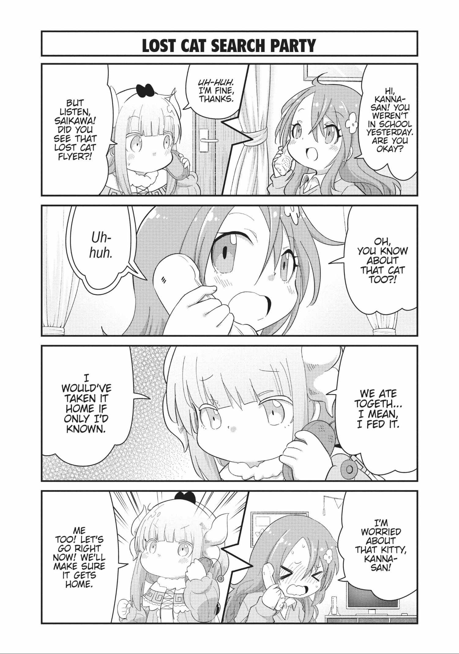 Kobayashi-San Chi No Maid Dragon: Kanna No Nichijou - Chapter 105