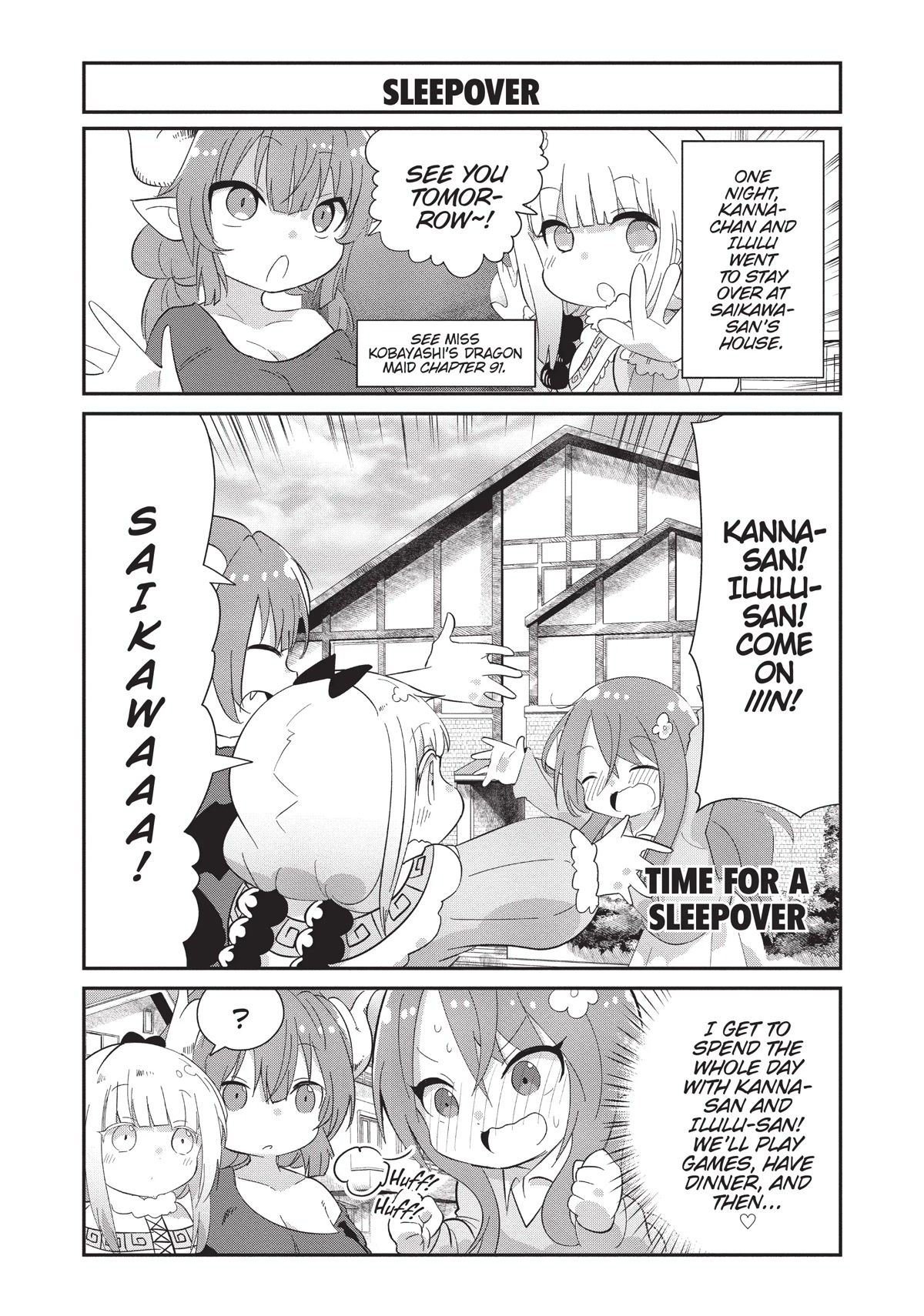 Kobayashi-San Chi No Maid Dragon: Kanna No Nichijou - Chapter 92