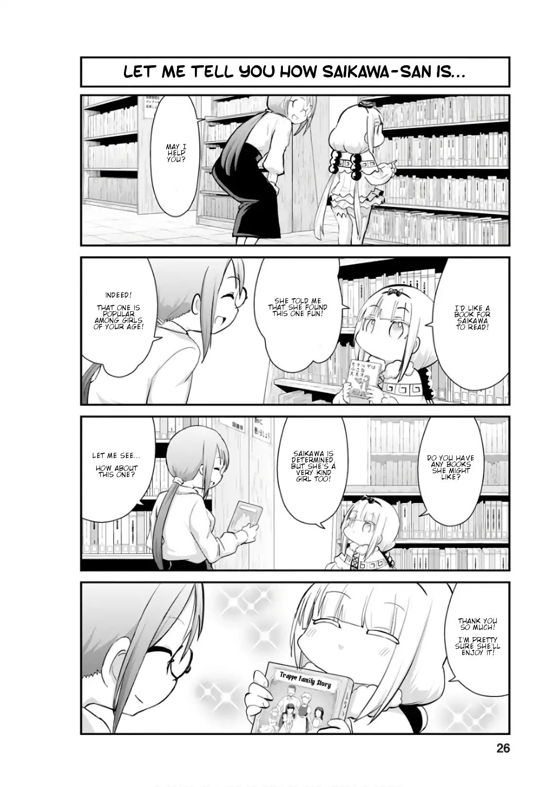 Kobayashi-San Chi No Maid Dragon: Kanna No Nichijou - Vol.6 Chapter 52