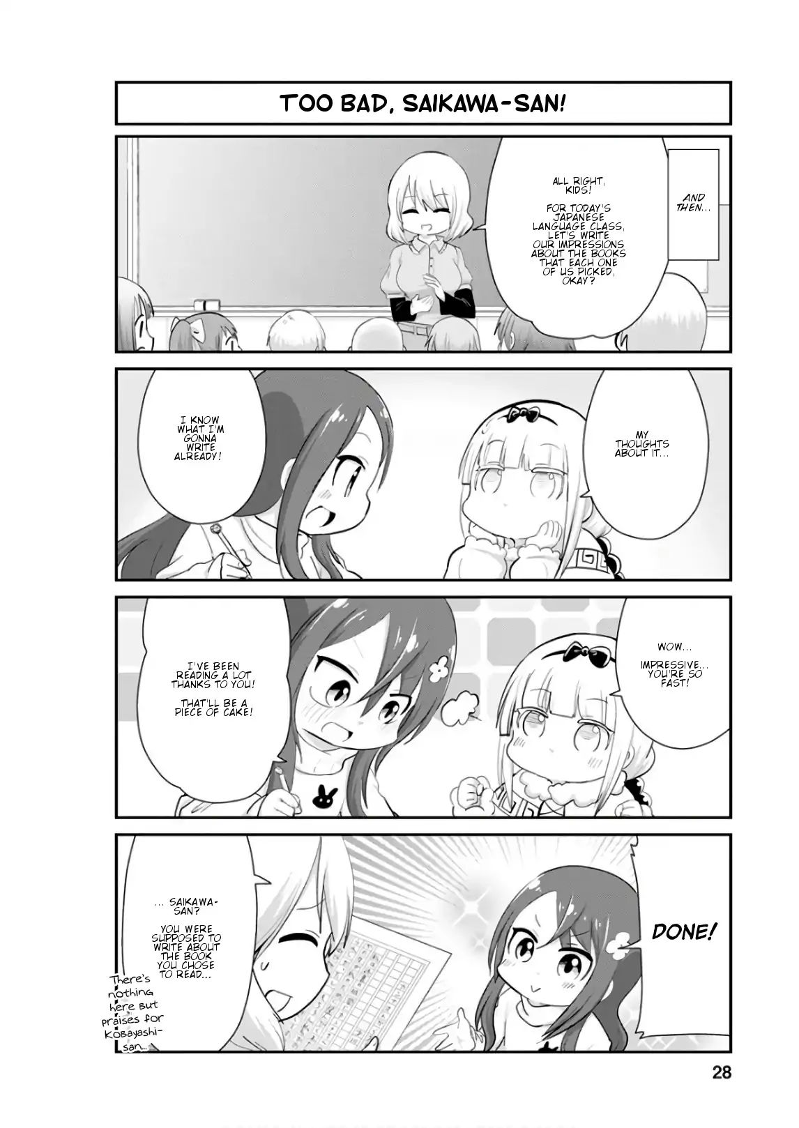 Kobayashi-San Chi No Maid Dragon: Kanna No Nichijou - Vol.6 Chapter 52