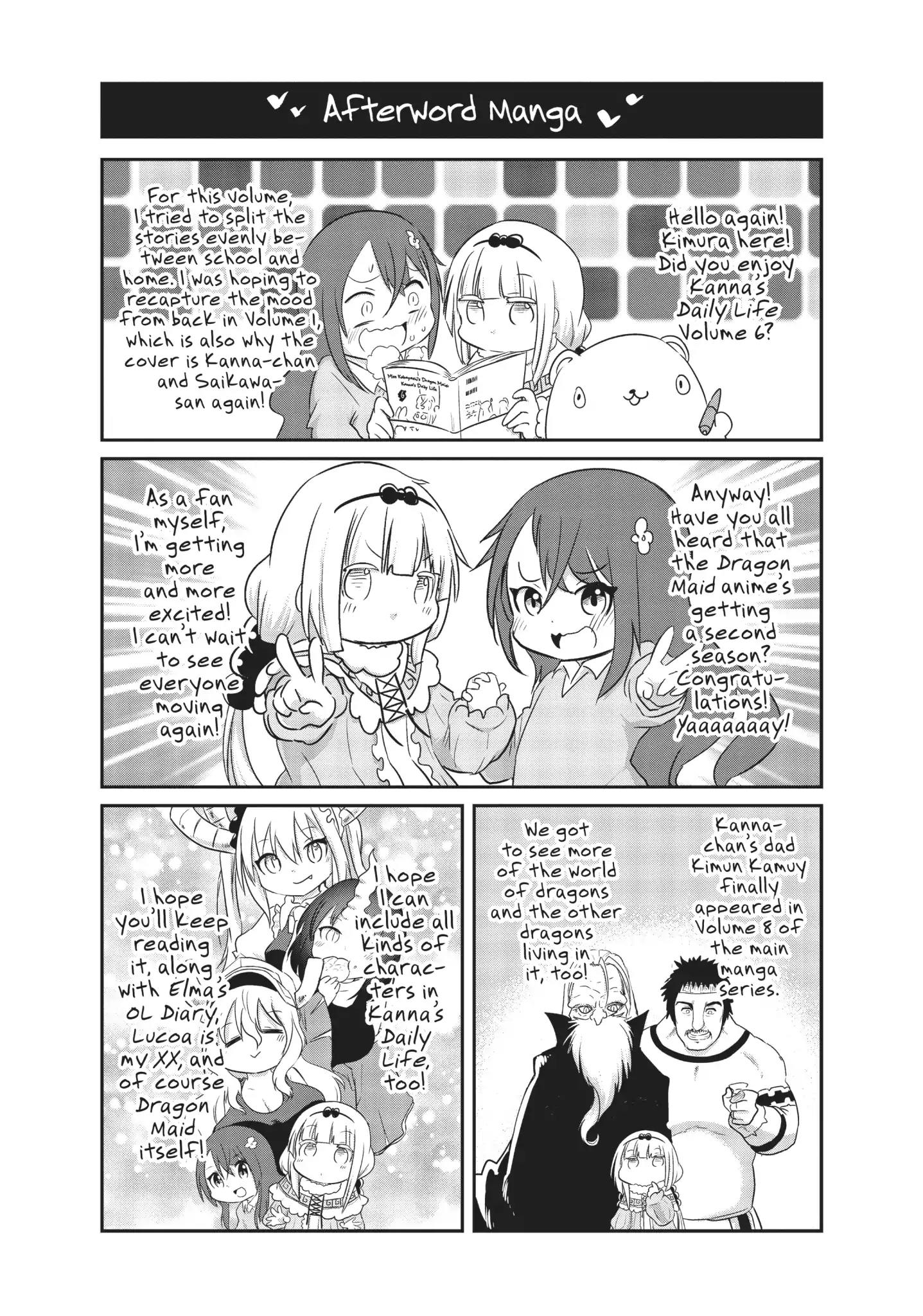 Kobayashi-San Chi No Maid Dragon: Kanna No Nichijou - Vol.6 Chapter 60.5: Time For Kanna S Crossing (Crossing Time Crossover)