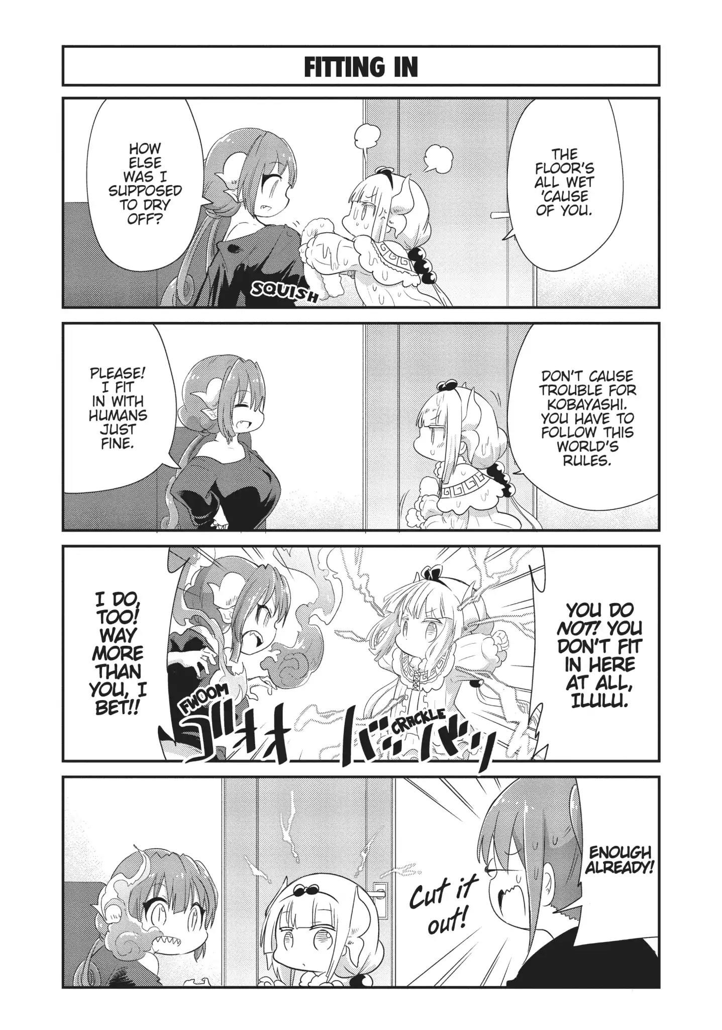 Kobayashi-San Chi No Maid Dragon: Kanna No Nichijou - Vol.6 Chapter 59: Time For Rain