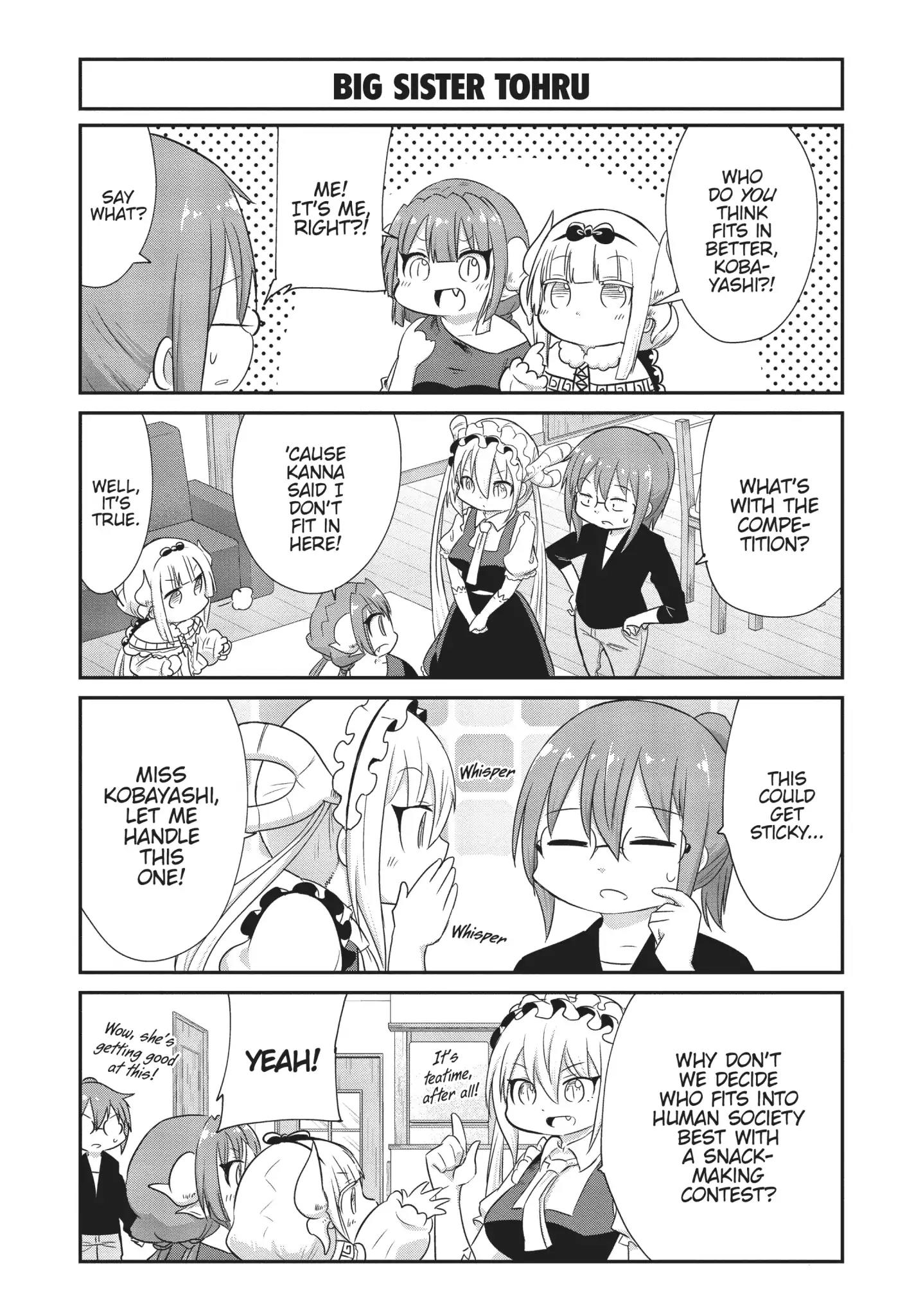 Kobayashi-San Chi No Maid Dragon: Kanna No Nichijou - Vol.6 Chapter 59: Time For Rain