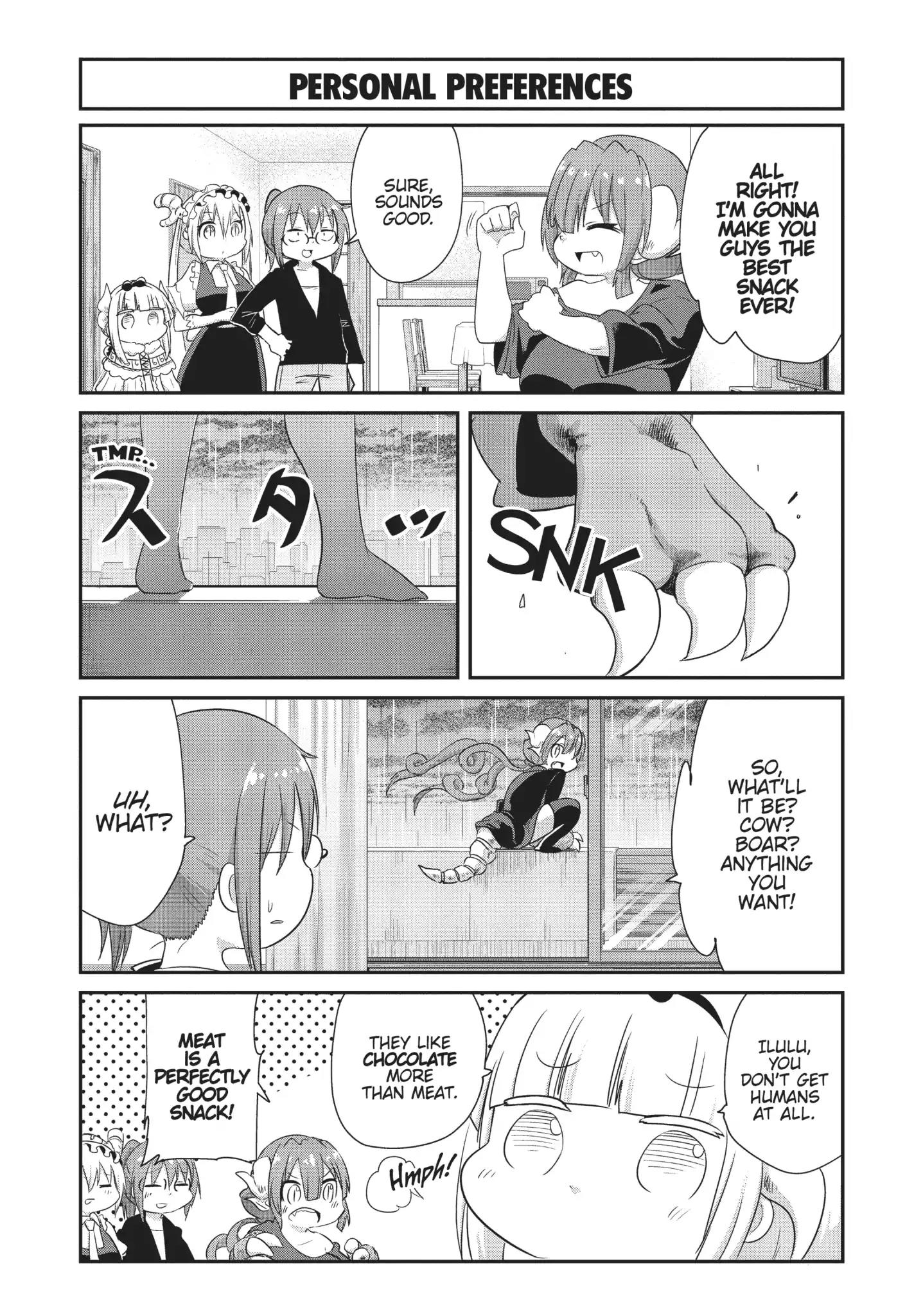 Kobayashi-San Chi No Maid Dragon: Kanna No Nichijou - Vol.6 Chapter 59: Time For Rain