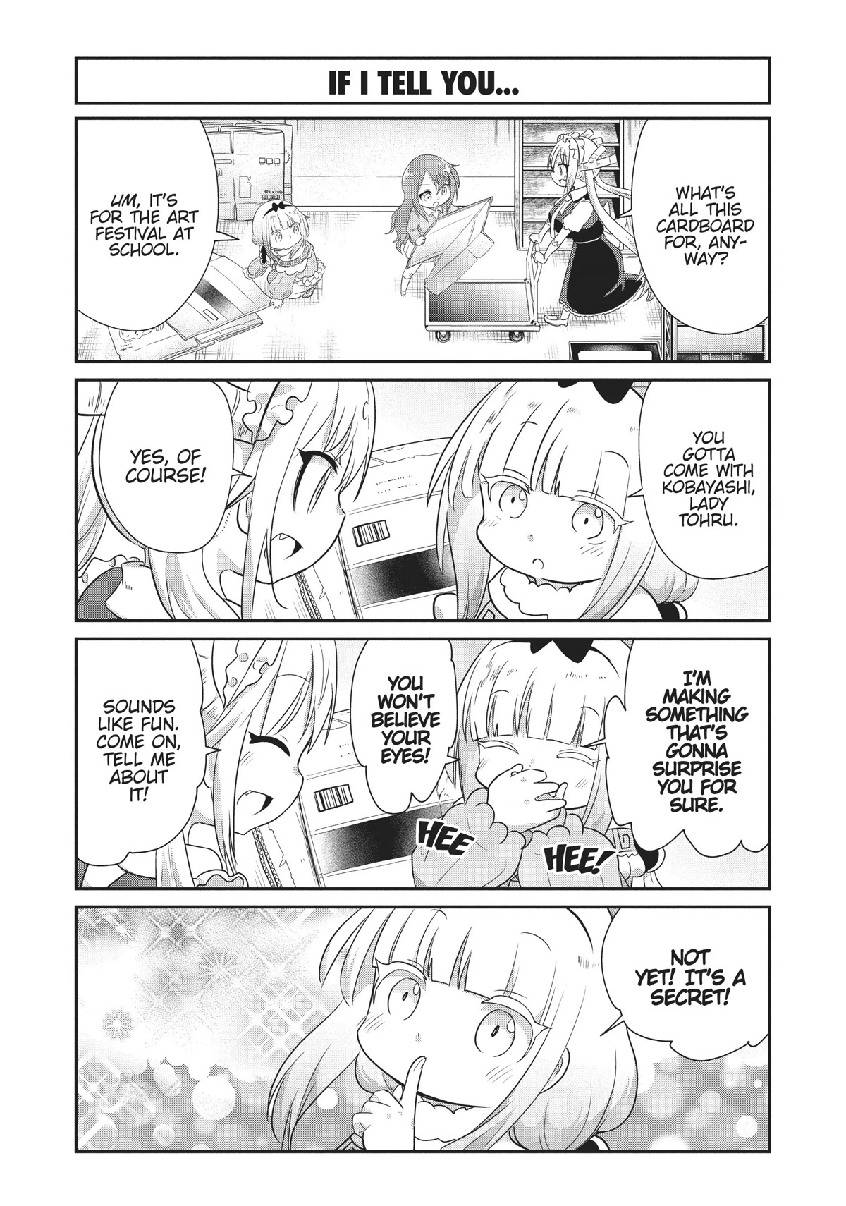 Kobayashi-San Chi No Maid Dragon: Kanna No Nichijou - Chapter 79