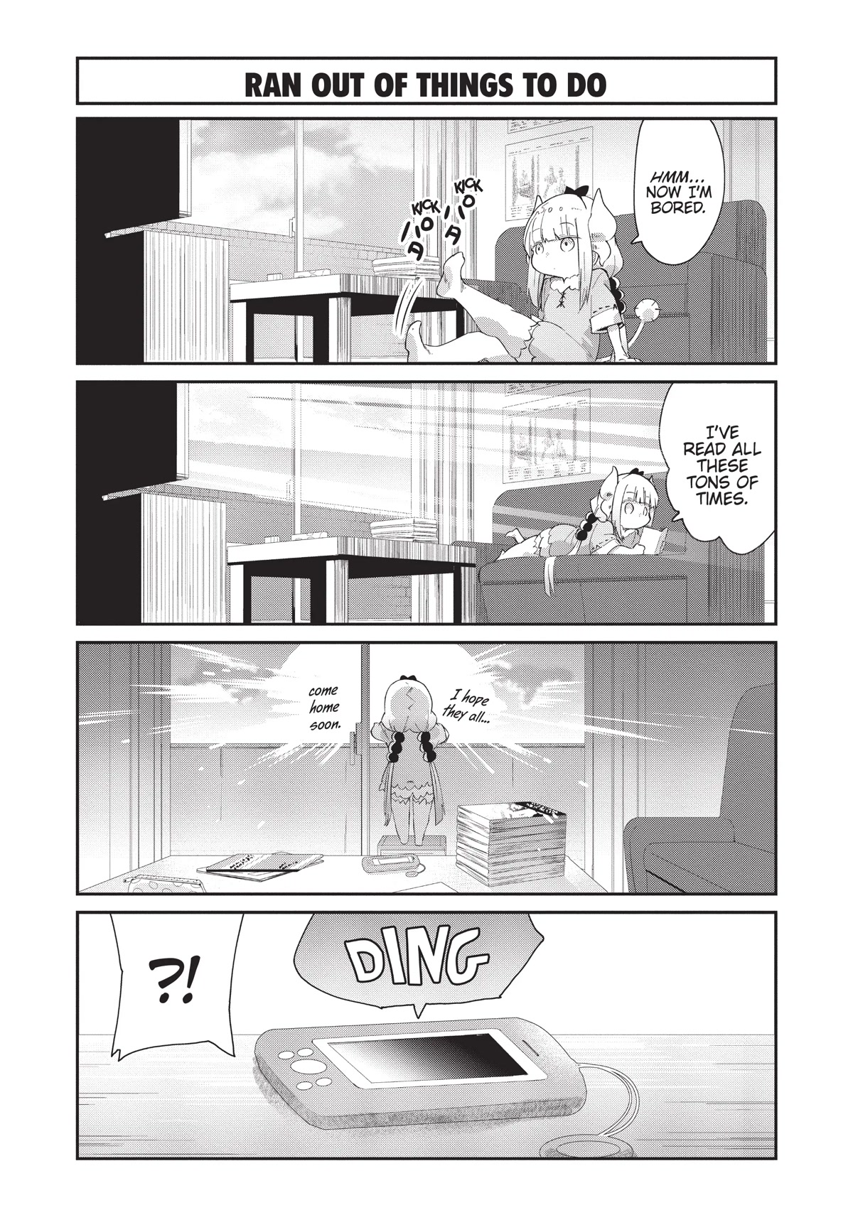 Kobayashi-San Chi No Maid Dragon: Kanna No Nichijou - Chapter 89