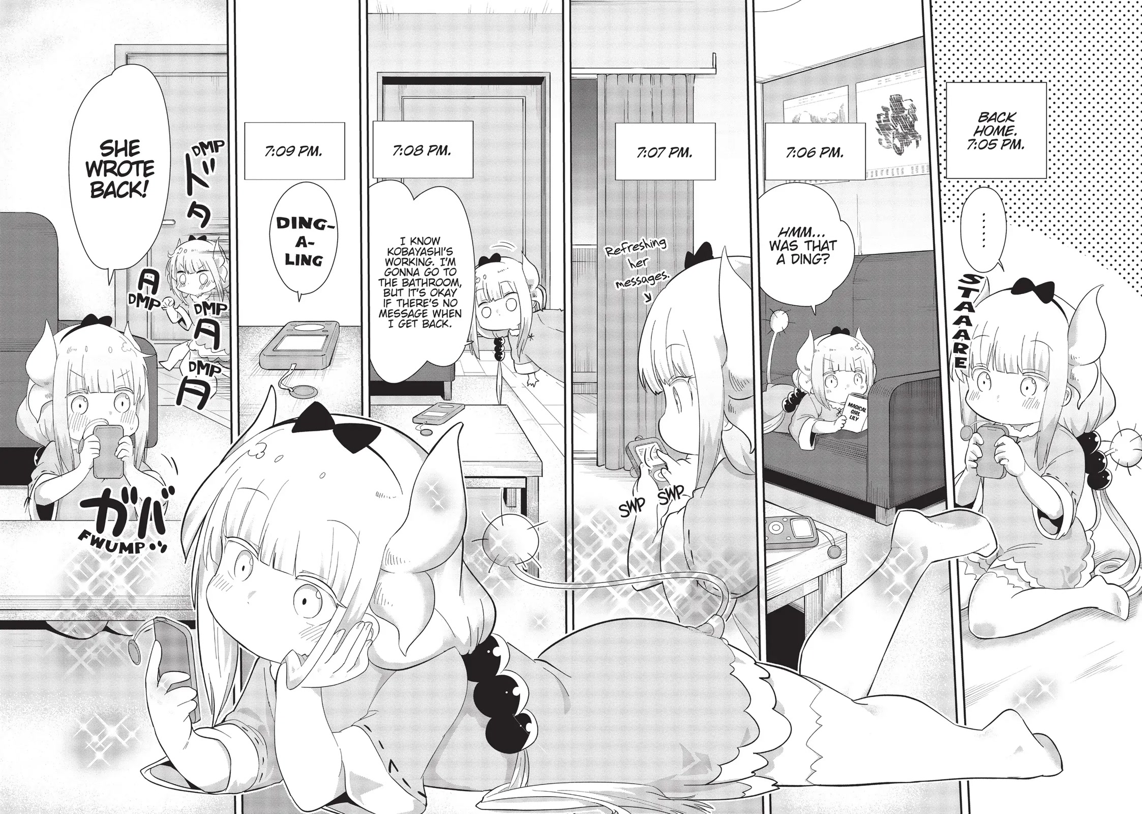 Kobayashi-San Chi No Maid Dragon: Kanna No Nichijou - Chapter 89