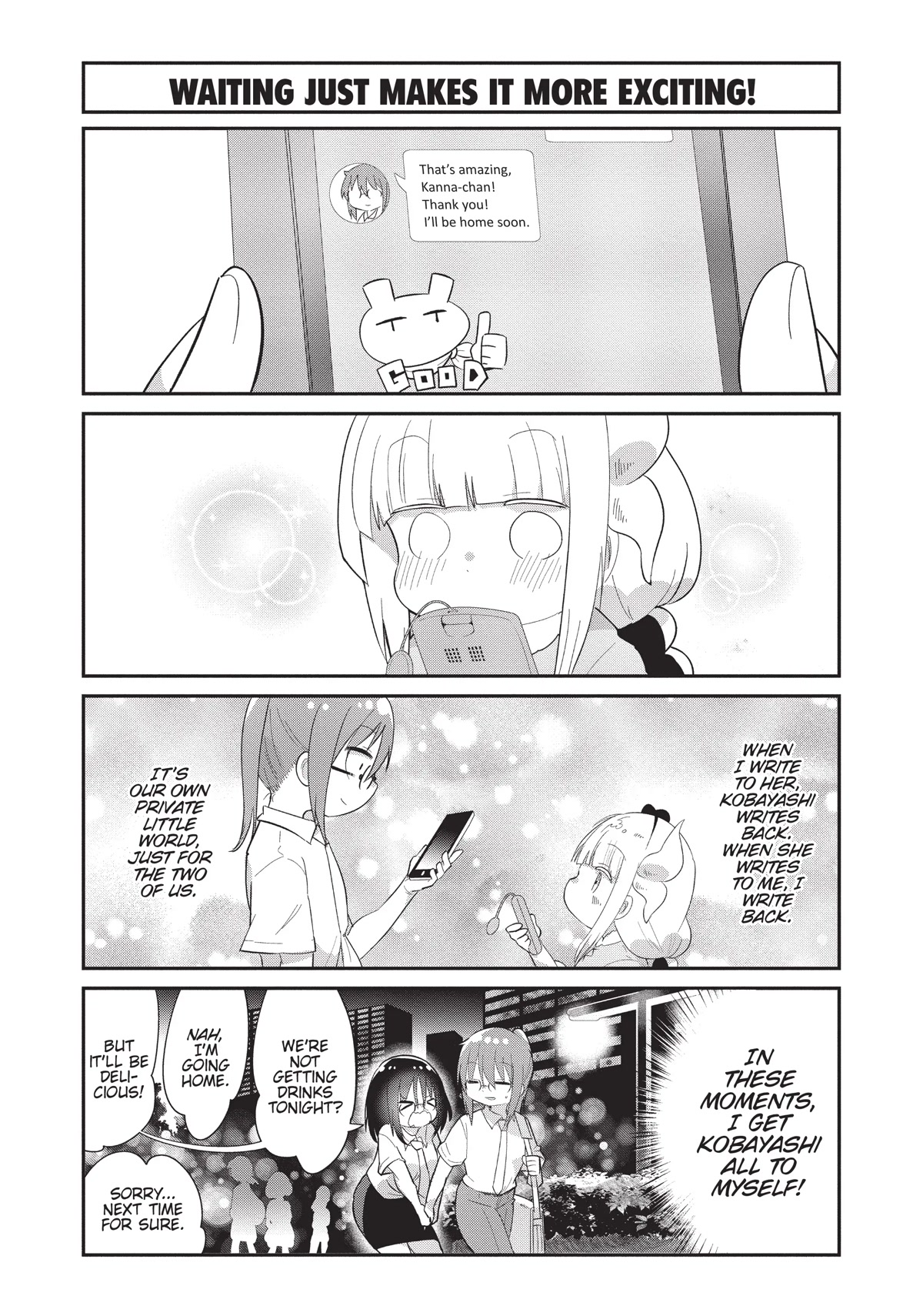 Kobayashi-San Chi No Maid Dragon: Kanna No Nichijou - Chapter 89