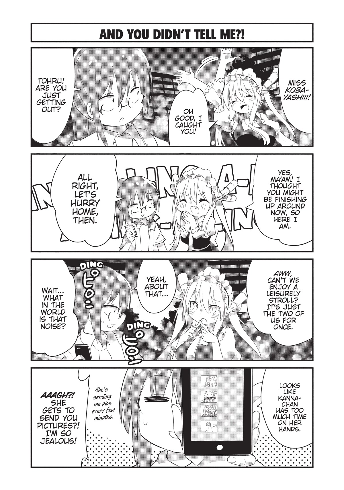 Kobayashi-San Chi No Maid Dragon: Kanna No Nichijou - Chapter 89