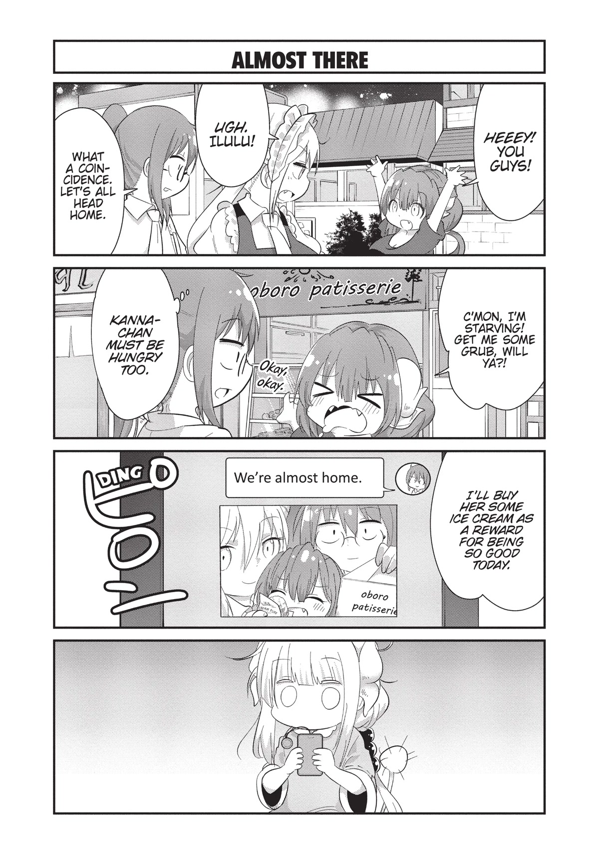 Kobayashi-San Chi No Maid Dragon: Kanna No Nichijou - Chapter 89