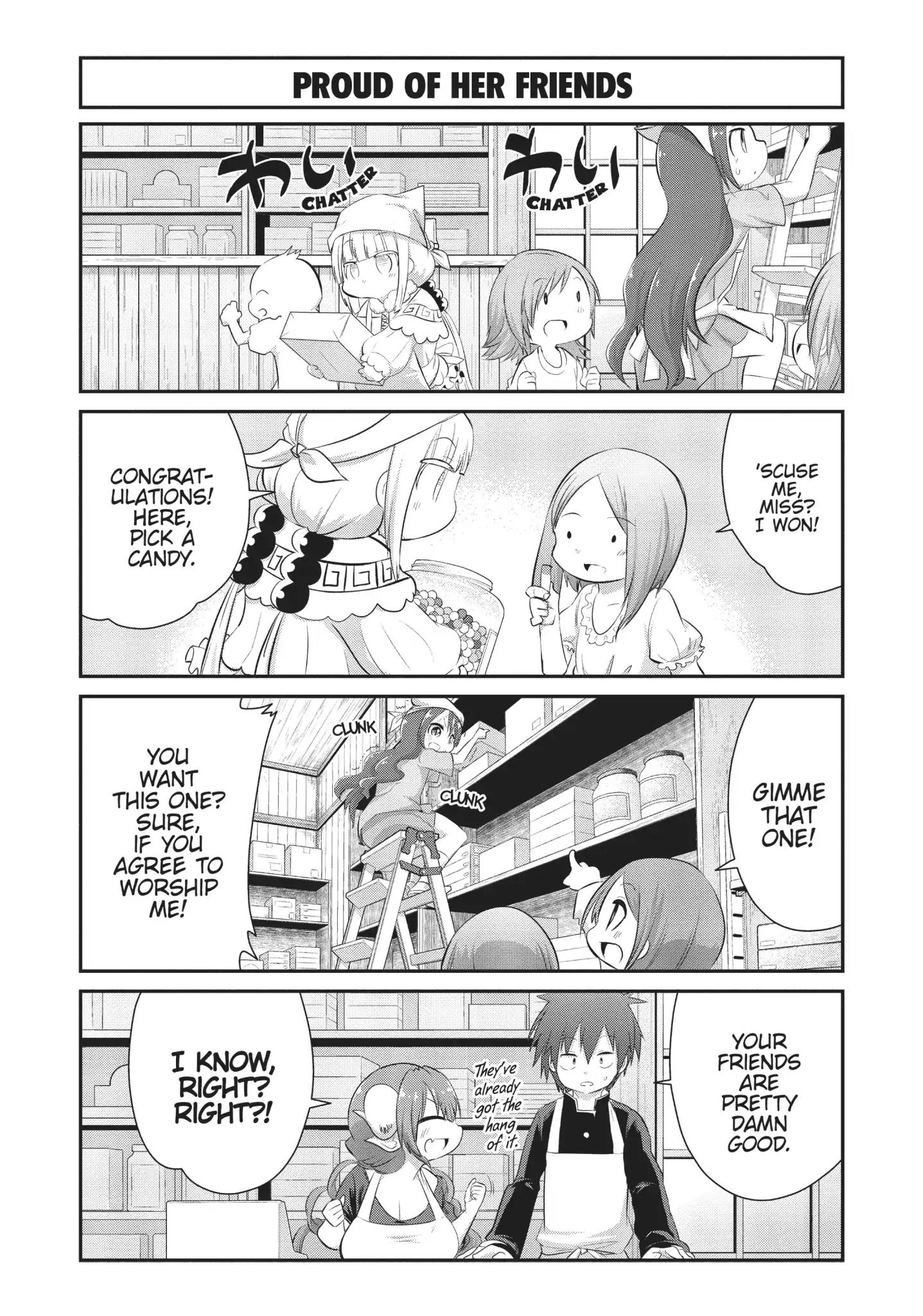 Kobayashi-San Chi No Maid Dragon: Kanna No Nichijou - Vol.6 Chapter 55: Time For The Candy Store