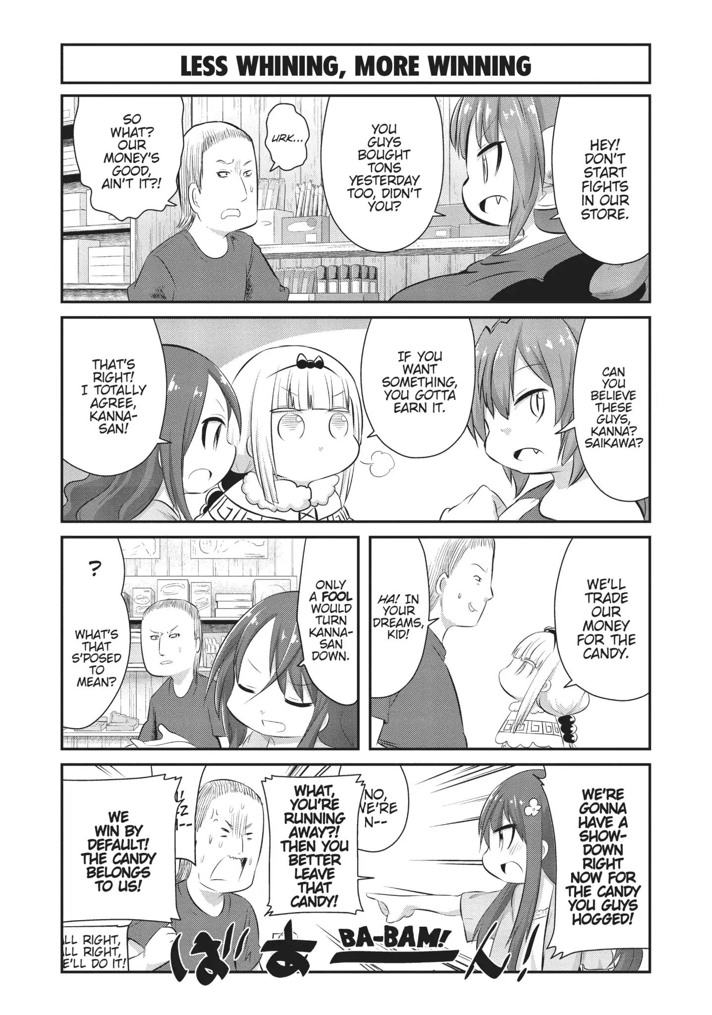 Kobayashi-San Chi No Maid Dragon: Kanna No Nichijou - Vol.6 Chapter 55: Time For The Candy Store