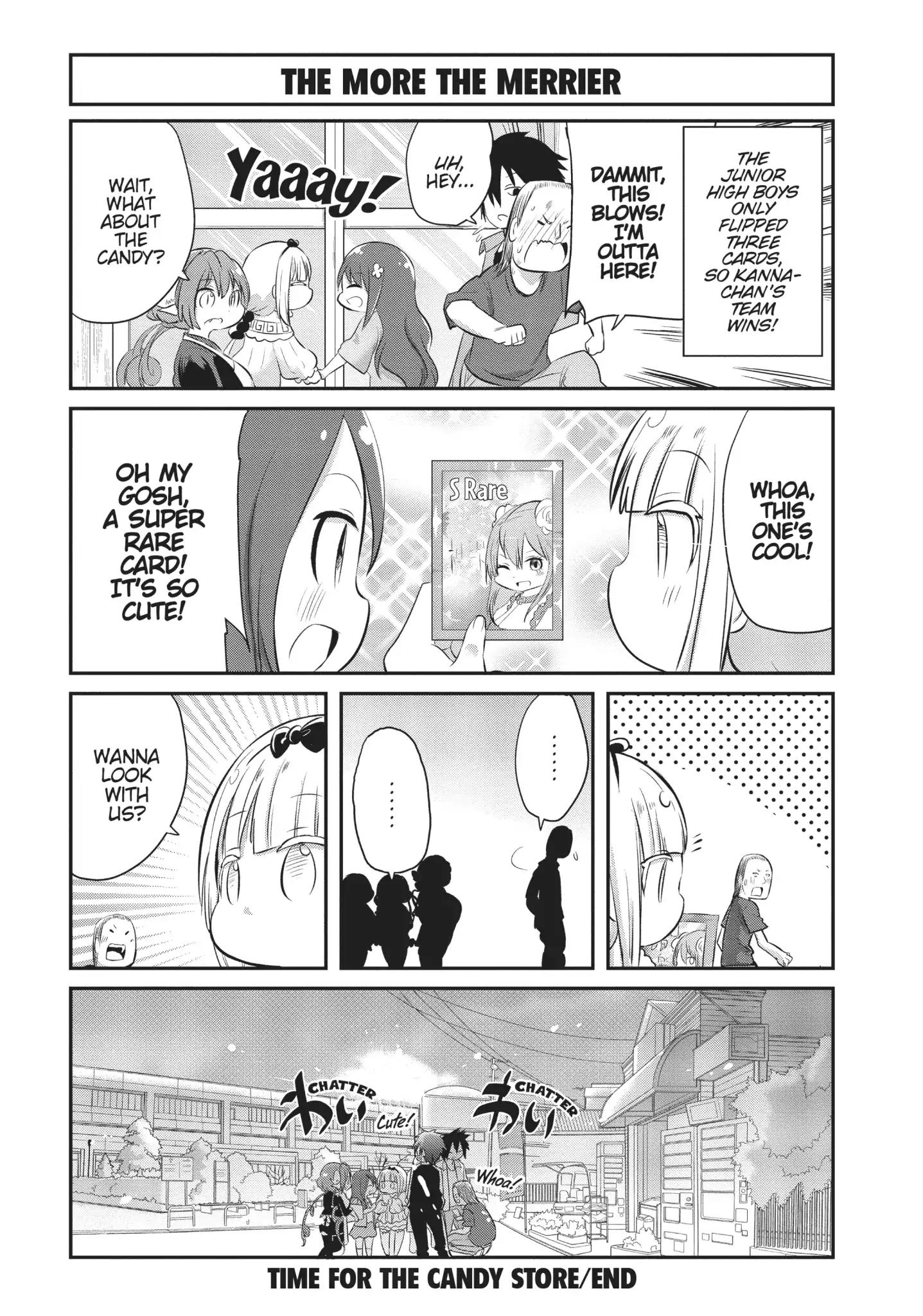 Kobayashi-San Chi No Maid Dragon: Kanna No Nichijou - Vol.6 Chapter 55: Time For The Candy Store