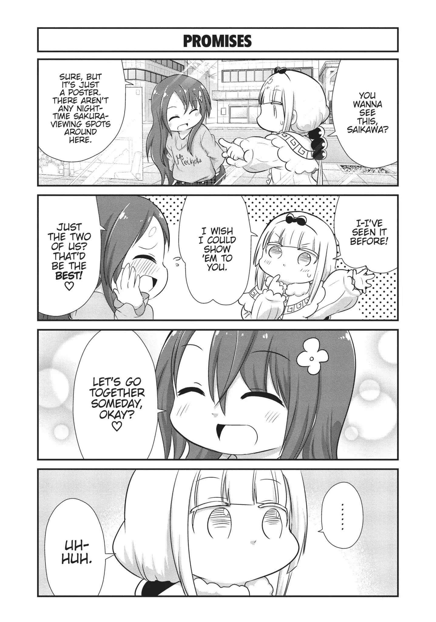 Kobayashi-San Chi No Maid Dragon: Kanna No Nichijou - Vol.6 Chapter 60: Time For Night Blossoms